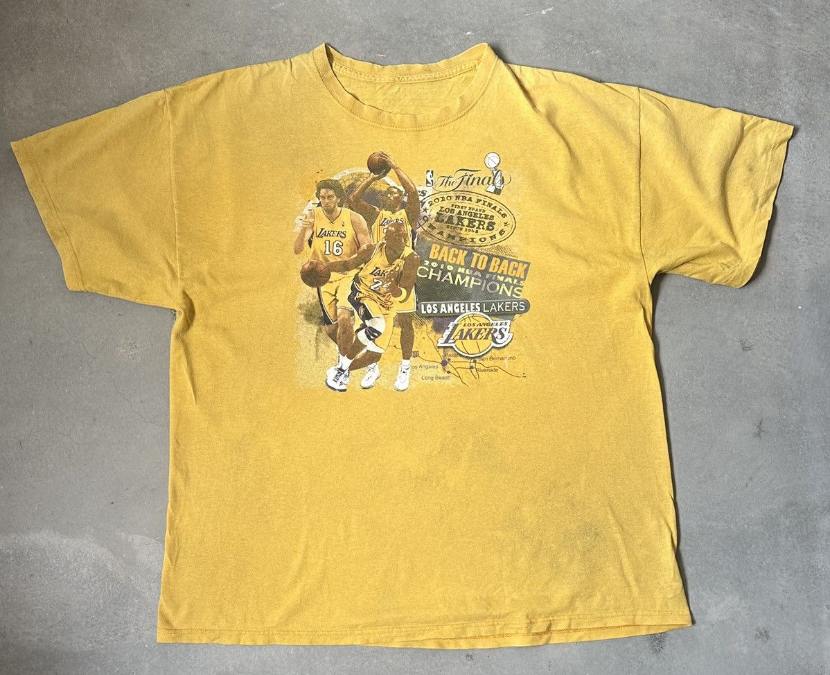 NBA VINTAGE NBA LA LAKERS CHAMPIONS TEE Size US L / EU 52-54 / 3 - 1 Thumbnail