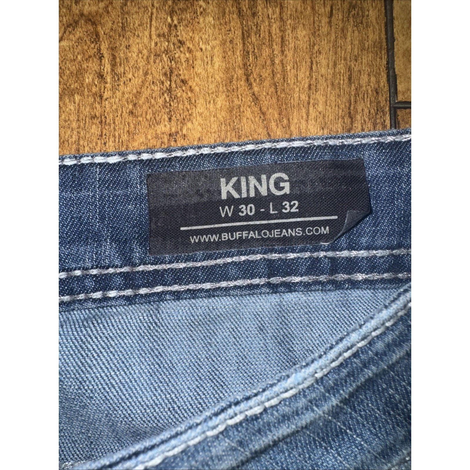 Buffalo David Bitton Buffalo David Bitton King Jeans 30x29 Blue Flared Distressed Size US 30 / EU 46 - 6 Thumbnail