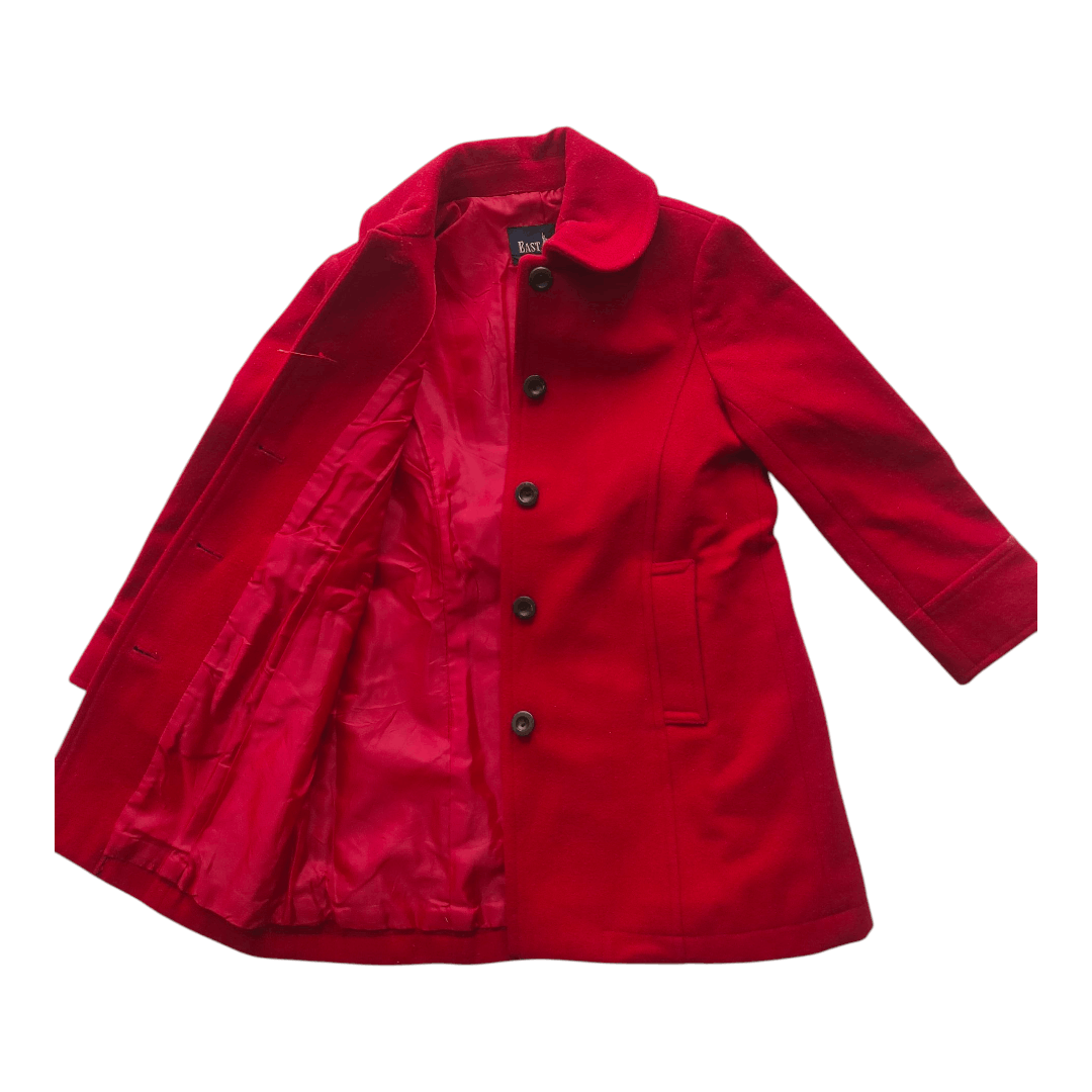 Other Vintage East Boy Red Coat Kids Size XXS / US 00 / IT 34 - 4 Thumbnail