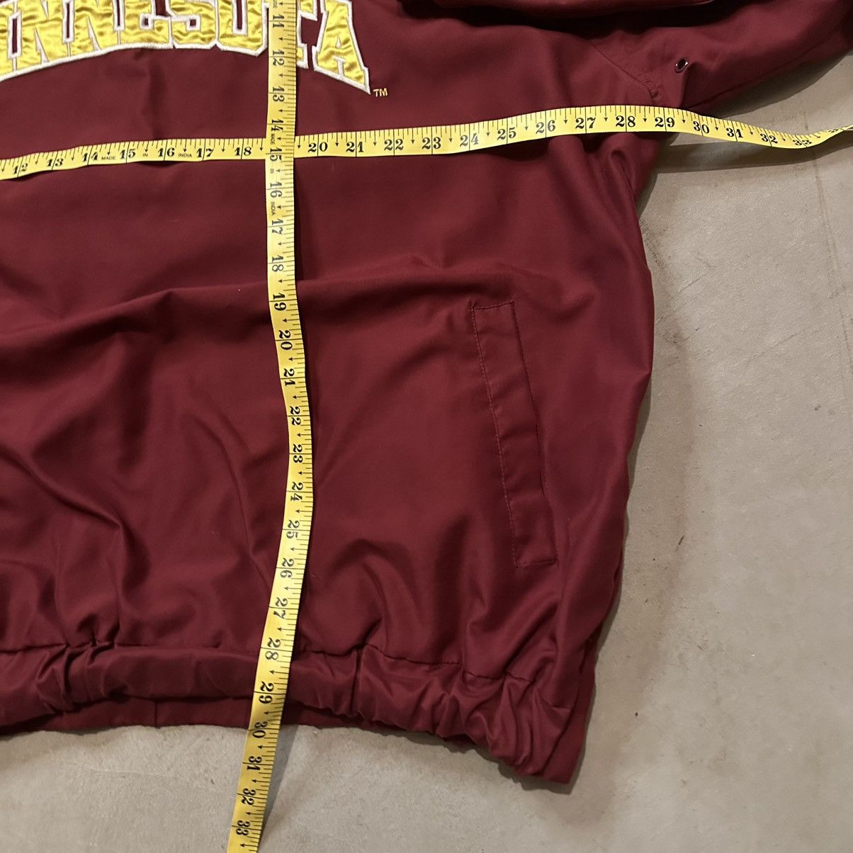 NCAA Vintage Y2K University of Minnesota Gophers Windbreaker Size US XXL / EU 58 / 5 - 6 Thumbnail