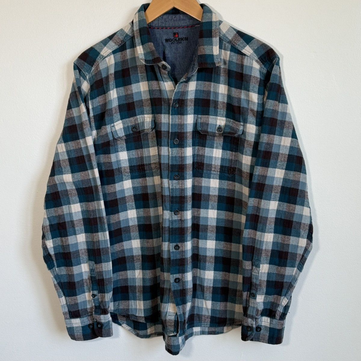 Woolrich Woolen Mills Woolrich Men’s Flannel Shirt 100% Cotton Size L Size US L / EU 52-54 / 3 - 2 Thumbnail