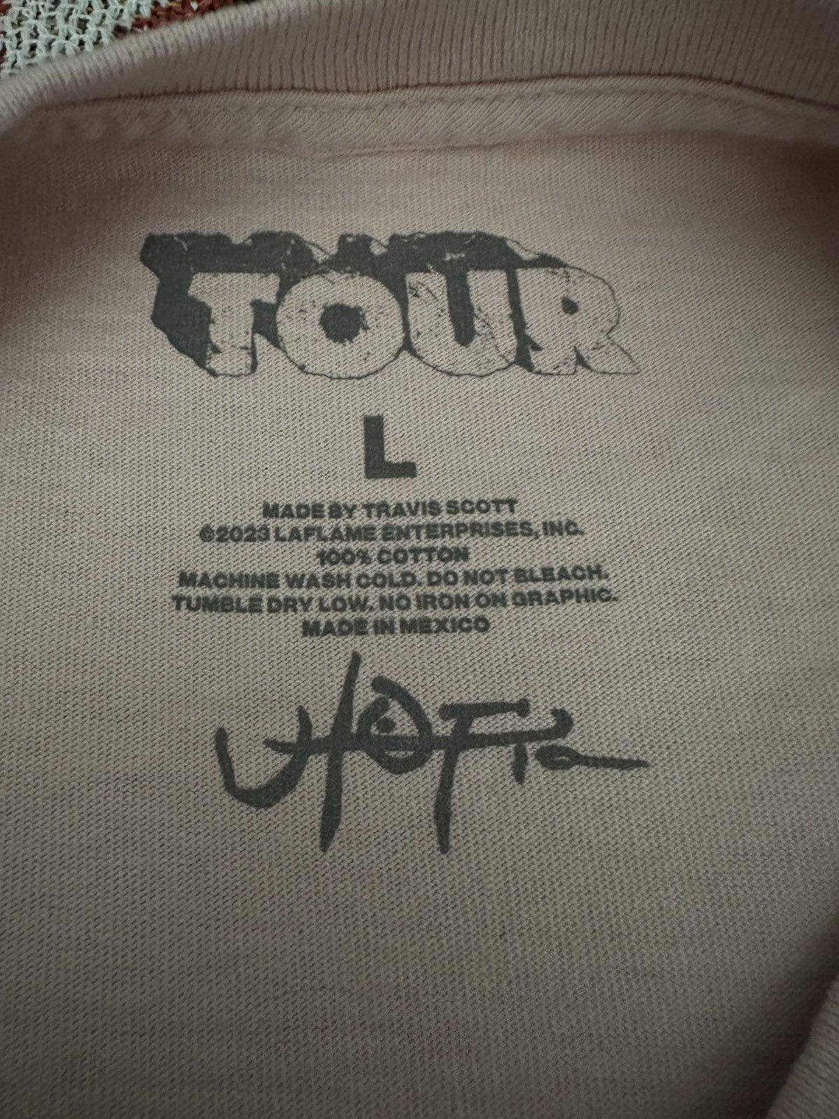 Travis Scott Travis Scott Tee Size US L / EU 52-54 / 3 - 3 Thumbnail
