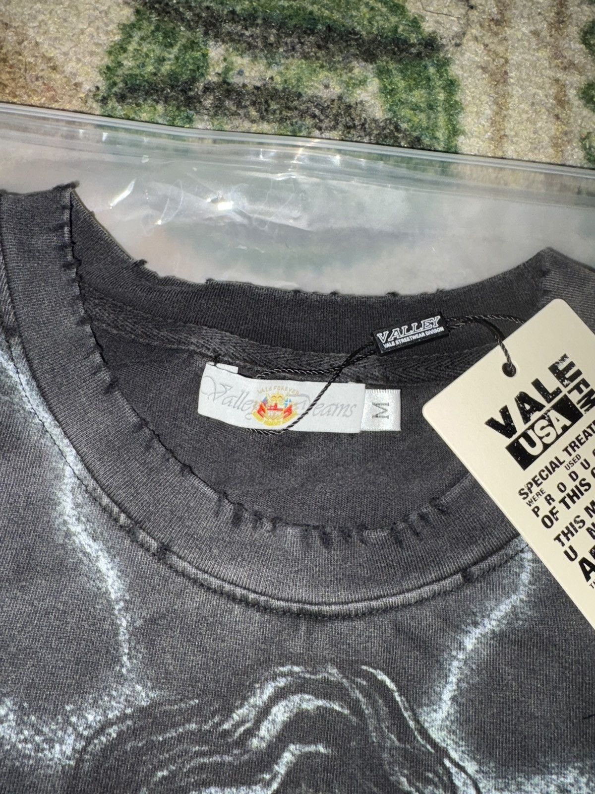 Vale Vale Forever Grim Big Tee Black Size US M / EU 48-50 / 2 - 3 Thumbnail