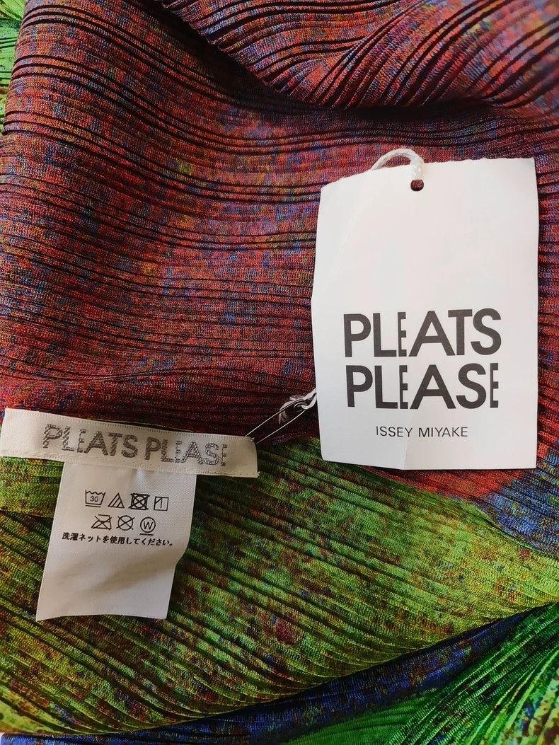 Issey Miyake Issey Miyake Multicolored ribbed long sleeves Size L / US 10 / IT 46 - 3 Thumbnail
