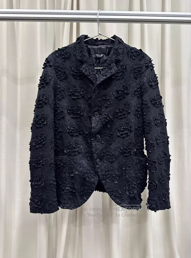 Comme des Garcons Comme des Garcons Double-layer Quilted 3D Cut Flower Jacke Size XS / US 0-2 / IT 36-38 - 1 Thumbnail