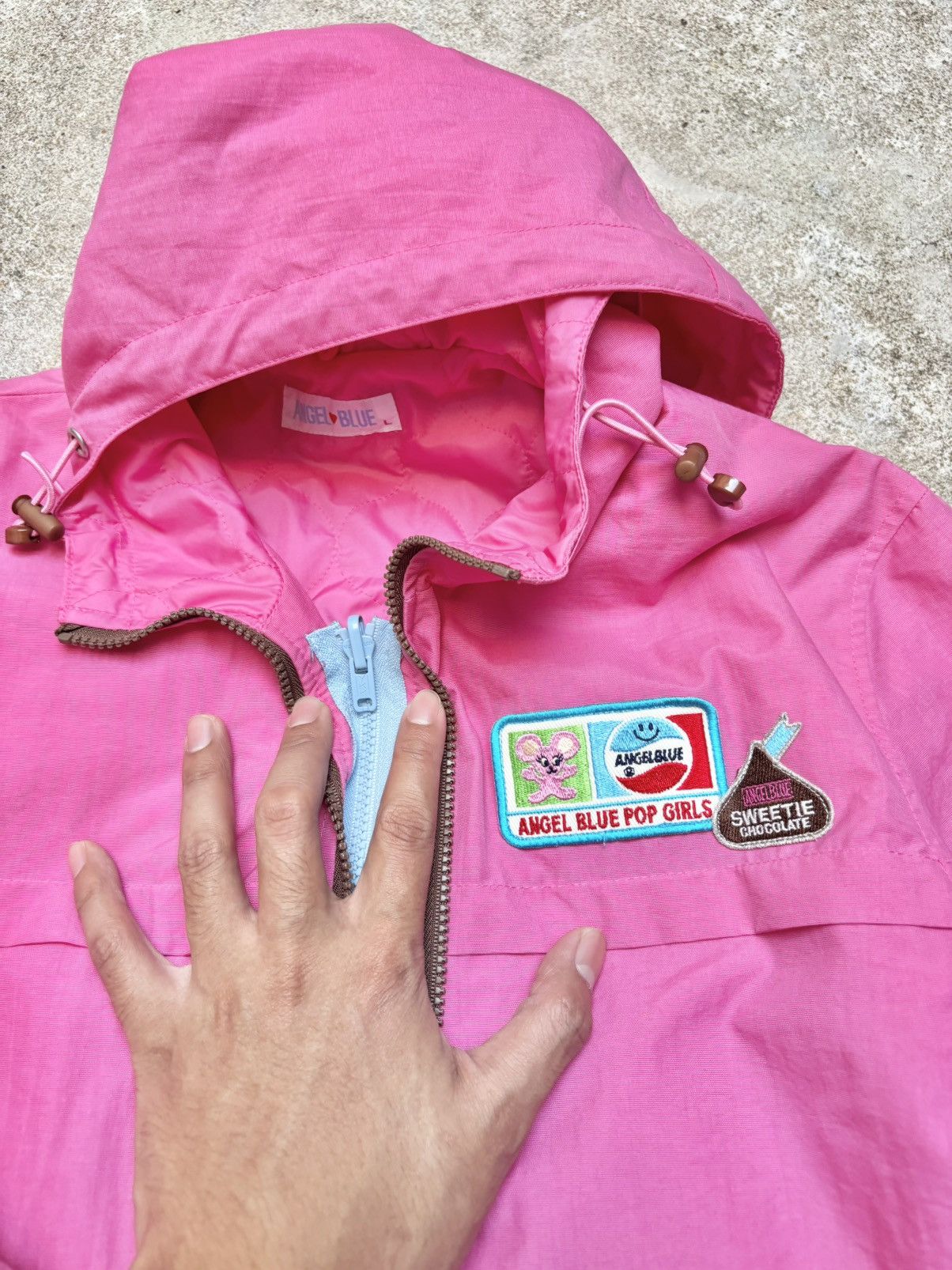 Angel Blue 2000s Angel Blue Pop Girls Jacket y2k style Size US L / EU 52-54 / 3 - 8 Thumbnail