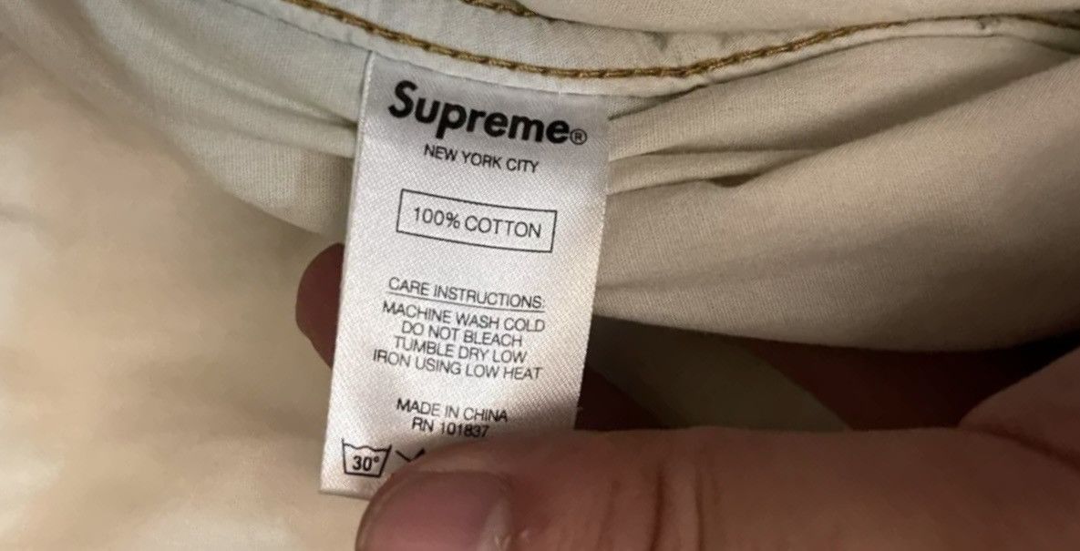 Supreme Supreme hole punch denim Trucker Jacket blue Size US XL / EU 56 / 4 - 5 Thumbnail
