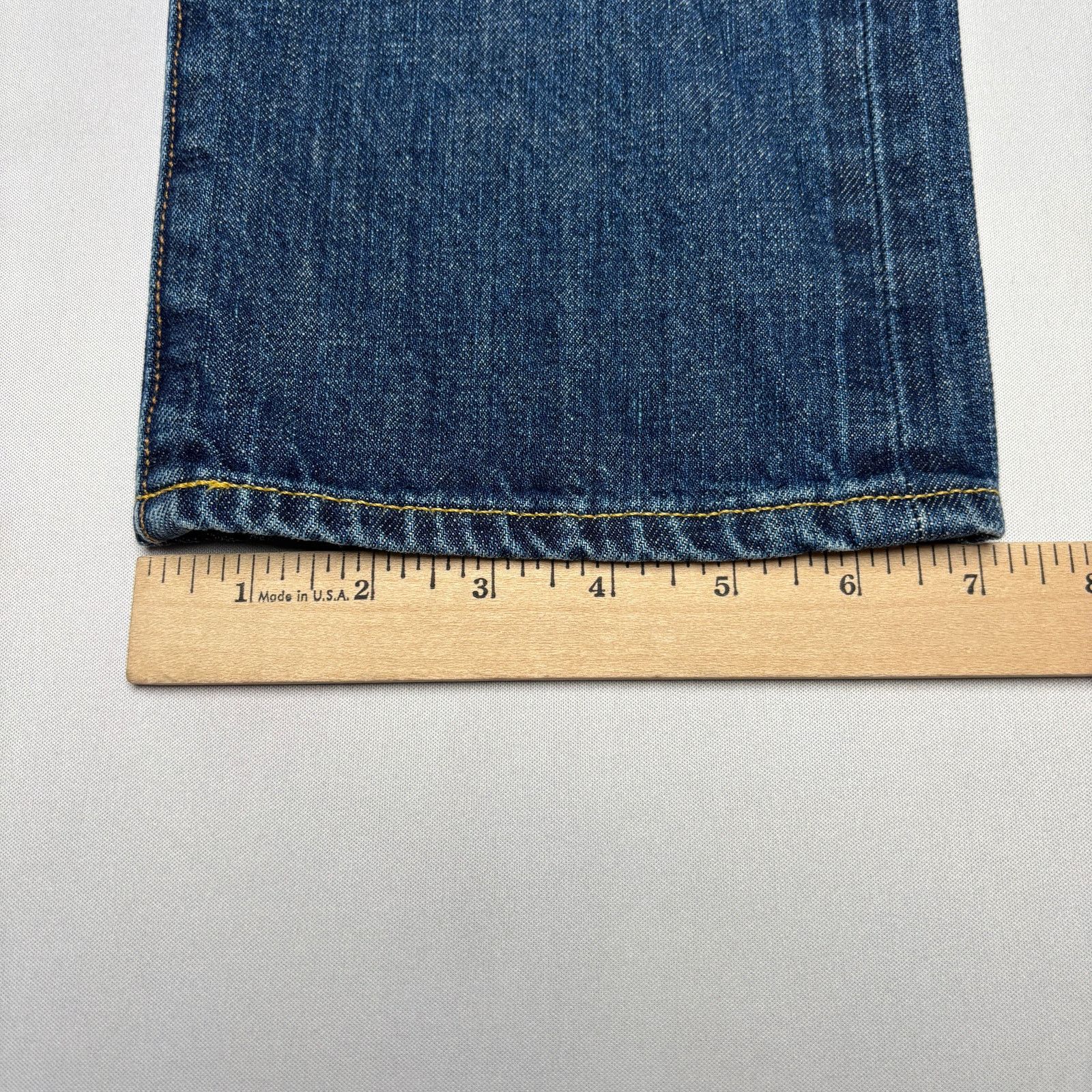 Sid Mashburn $325 Sid Mashburn Japanese Selvedge Indigo Jeans 33x30 Size US 33 - 10 Thumbnail