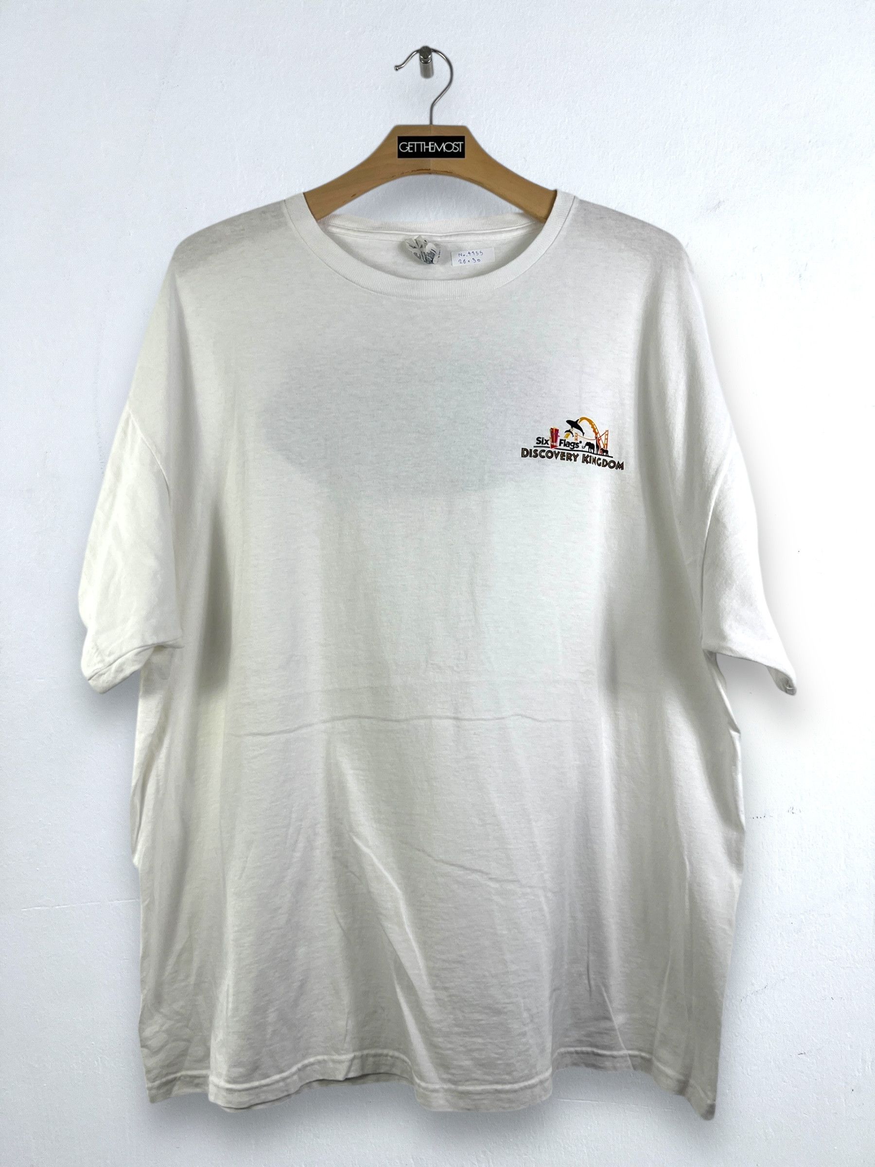 Other No.4755 Six Flags Shark in the Dark Graphic Tee (XXL) Size US XXL / EU 58 / 5 - 4 Thumbnail