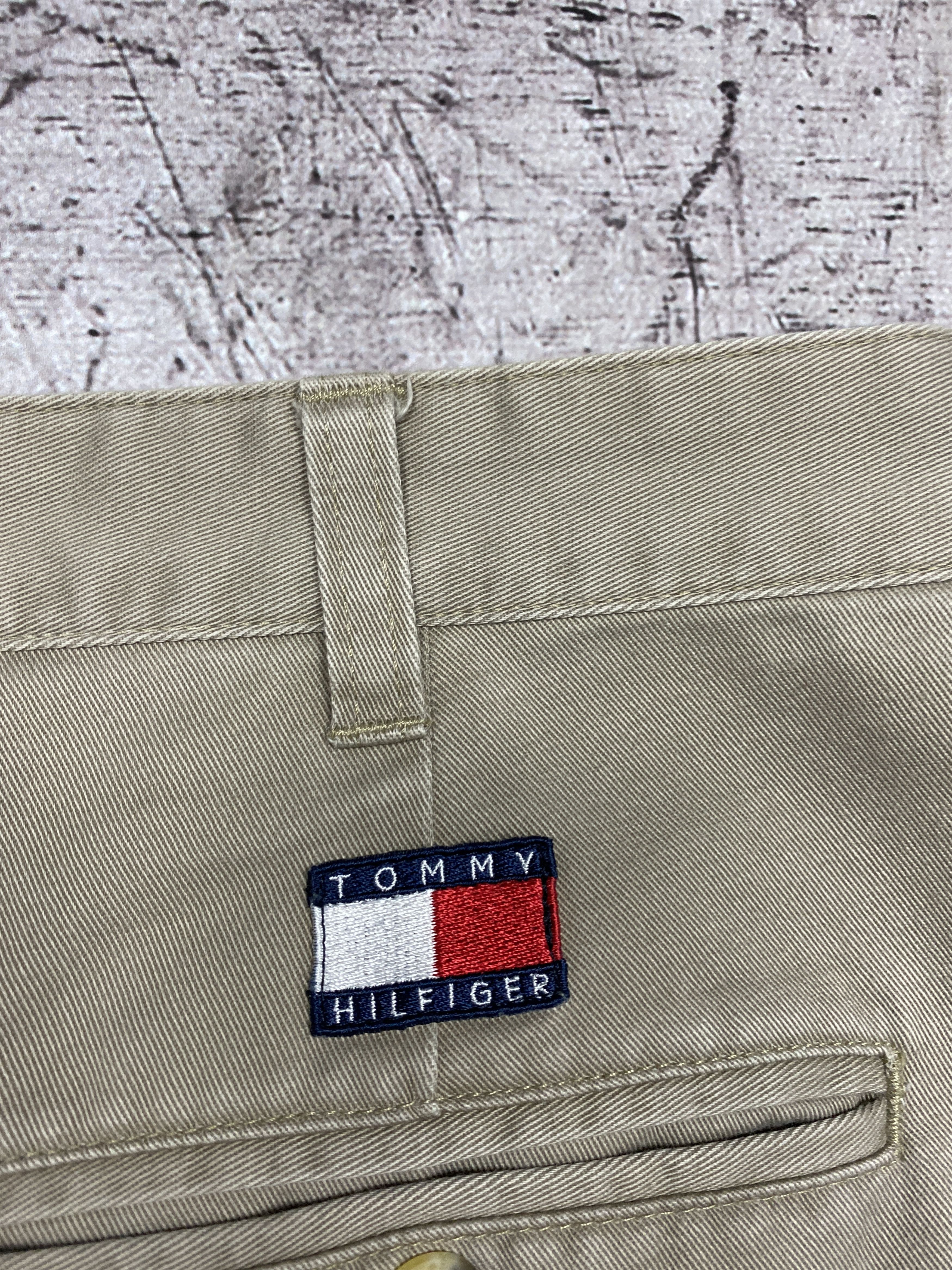 Tommy Hilfiger × Vintage Tommy Hilfiger 90s Vintage Mens Classic Chino Pants Size US 34 / EU 50 - 3 Thumbnail