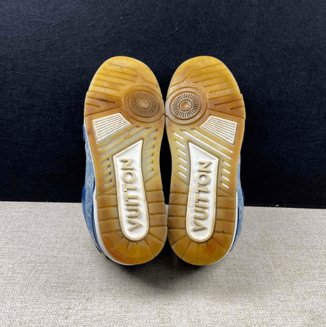Louis Vuitton Louis Vuitton low-top sneakers 41.5 Size US 8.5 / EU 41-42 - 4 Thumbnail