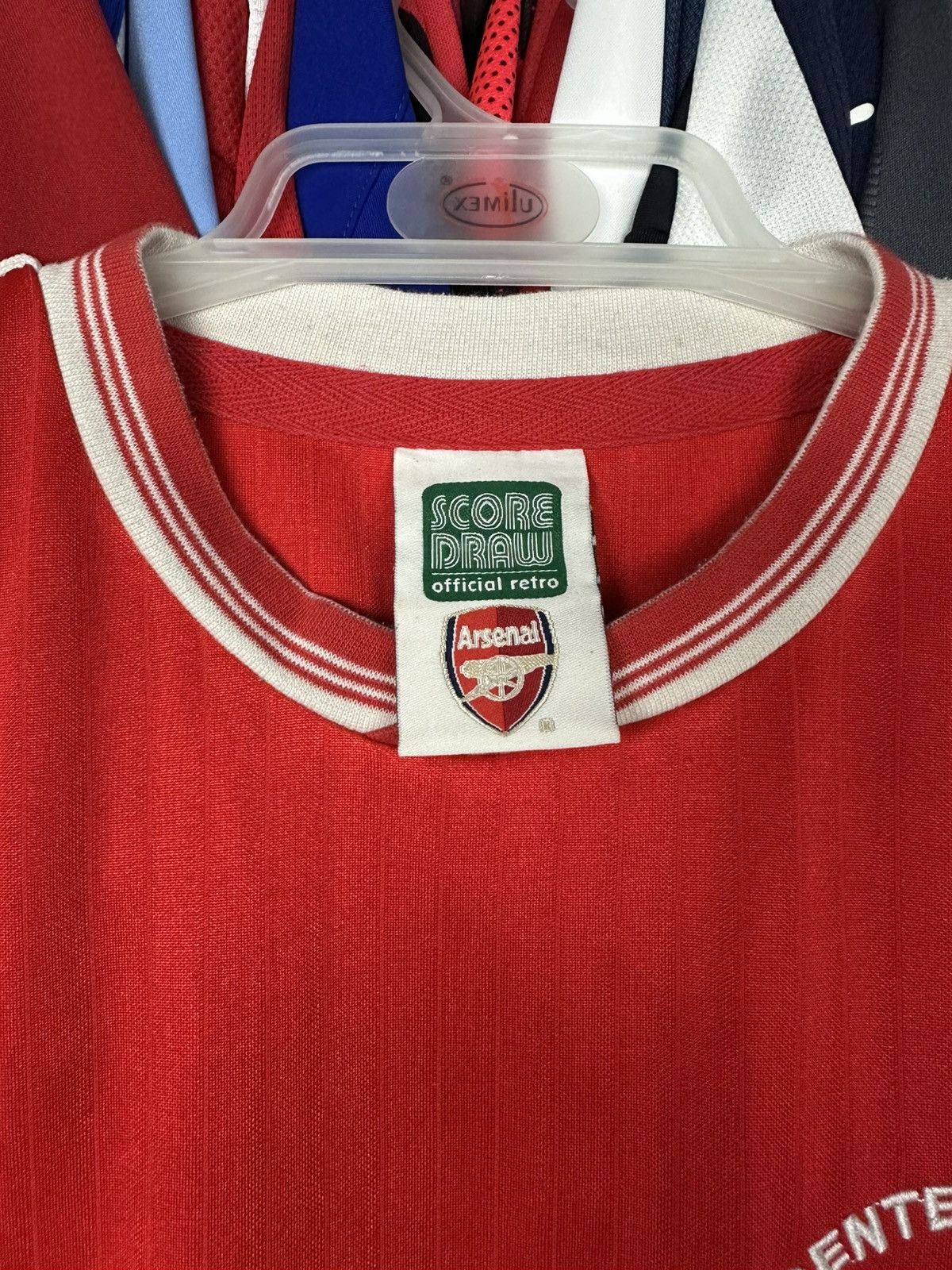 Other 1985 Arsenal Replica Score Draw Shirt Jersey Maillot size S Size US S / EU 44-46 / 1 - 3 Thumbnail