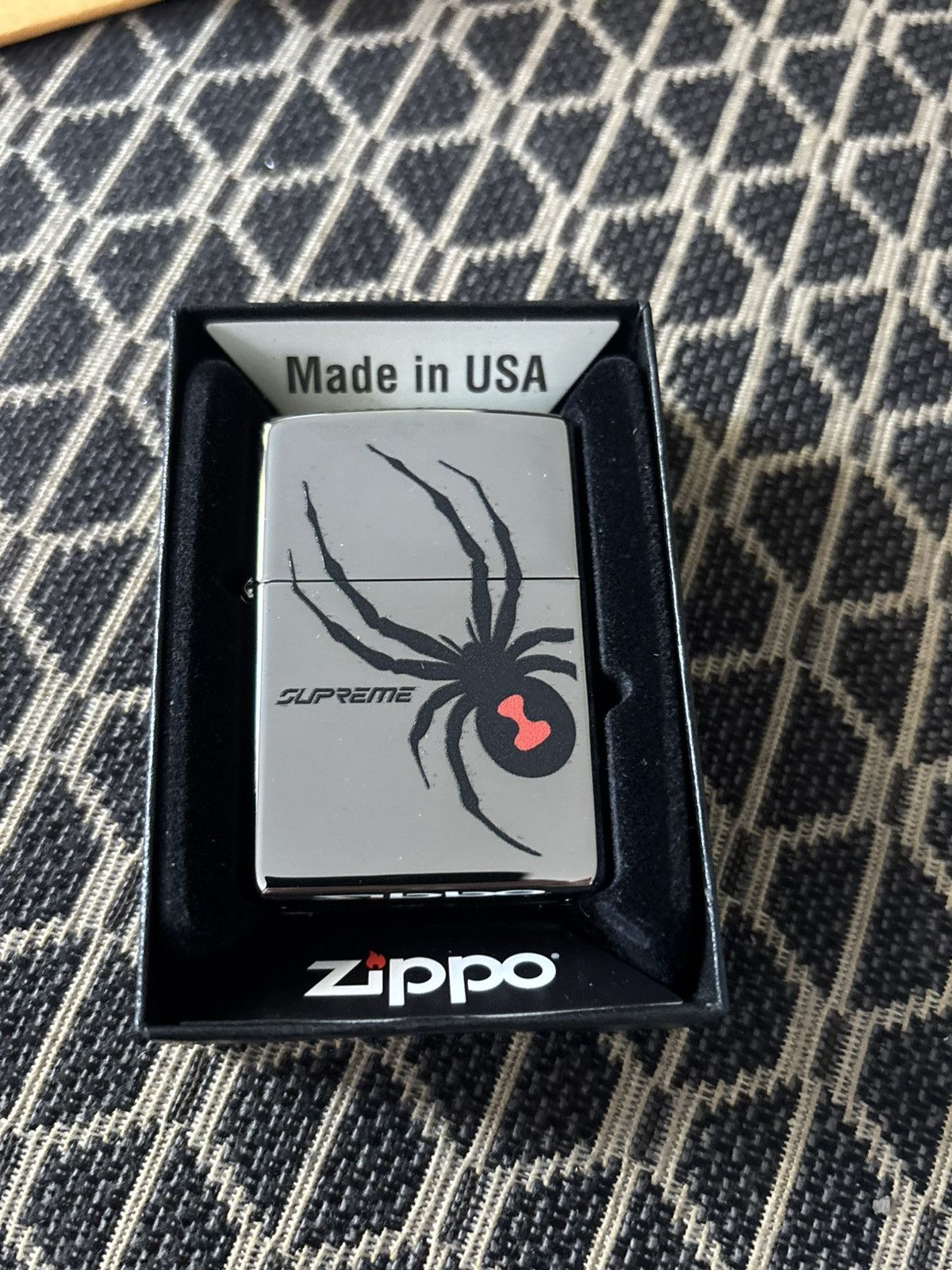 Supreme x Spyder Zippo NEW