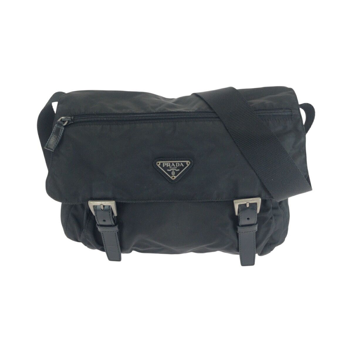 Prada Prada Prada Tessuto Triangle Logo Plate 2way Shoulder Bag 1BD671 Others Shoulder Bag 1BD671 Size ONE SIZE - 1 Thumbnail