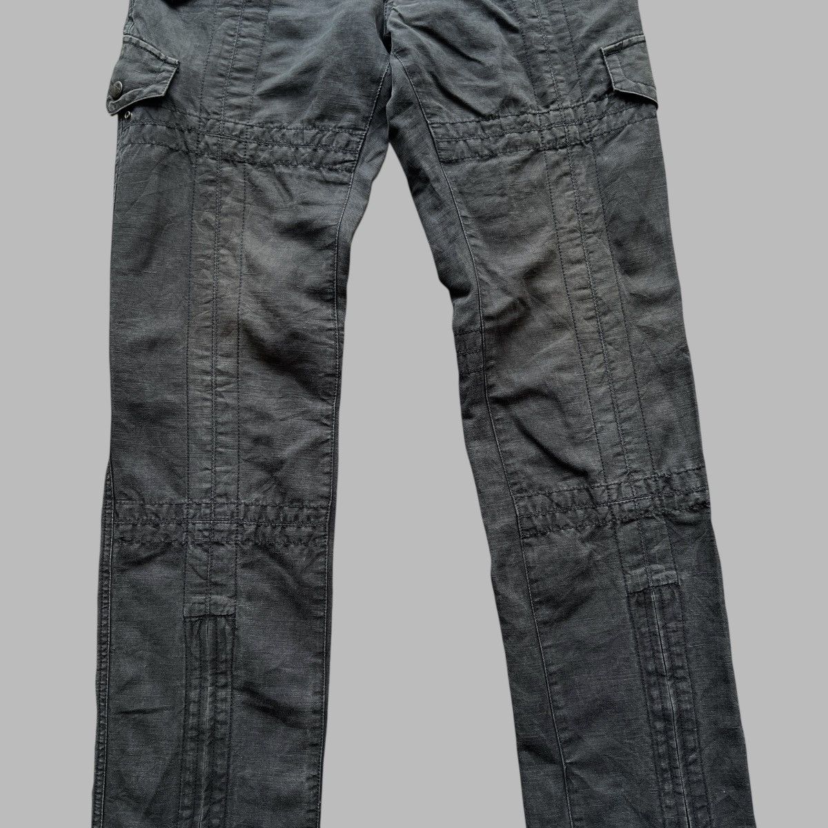 Tornado Mart 🔥 HALB JAPANESE BRAND CARGO ZIPPER PANT LENGTH 42 Size US 32 / EU 48 - 6 Thumbnail