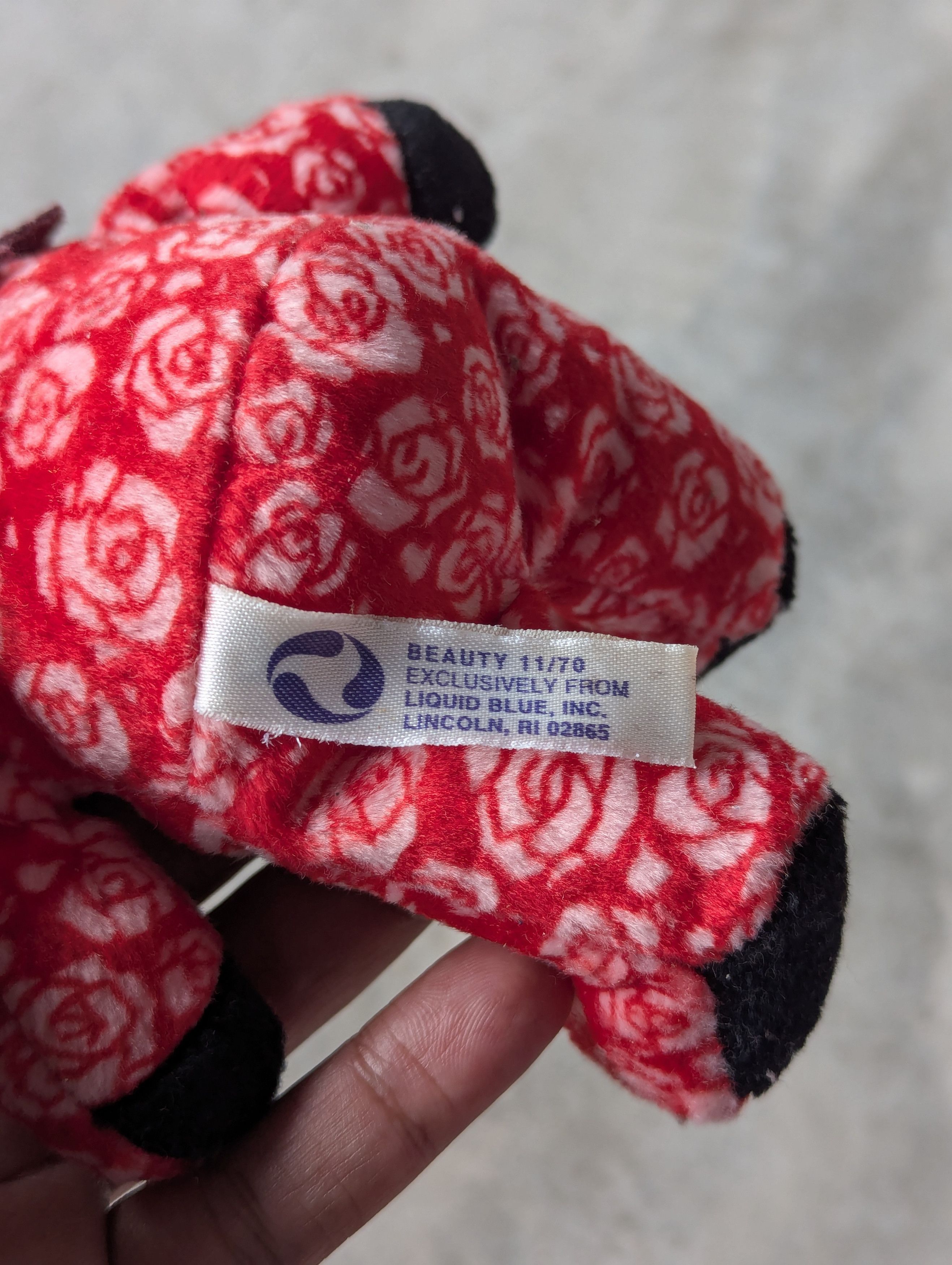 Grateful Dead Grateful Dead "Beauty" Liquid Blue Plush Bear Size ONE SIZE - 3 Thumbnail