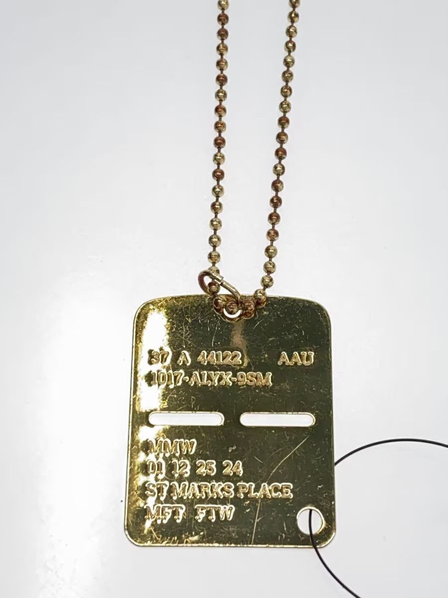 1017 ALYX 9SM × Alyx Logo Dog Tag Necklace Size ONE SIZE - 5 Thumbnail