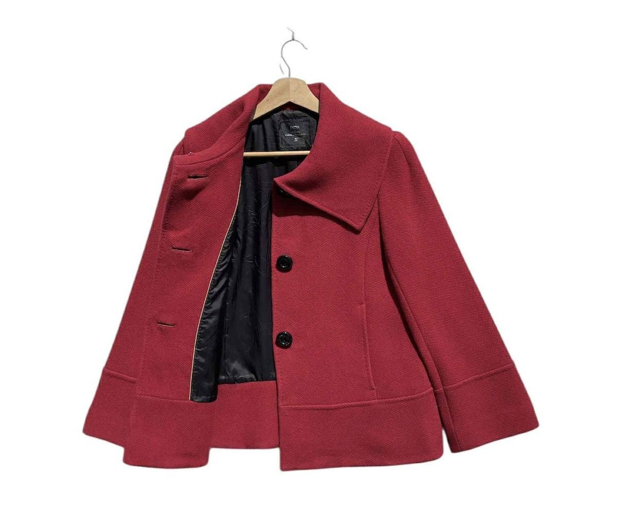 Yohji Yamamoto 🔥Accept Binding Offer🔥 Ined By Yohji Yamamoto Wool Peacoat Size S / US 4 / IT 40 - 3 Thumbnail