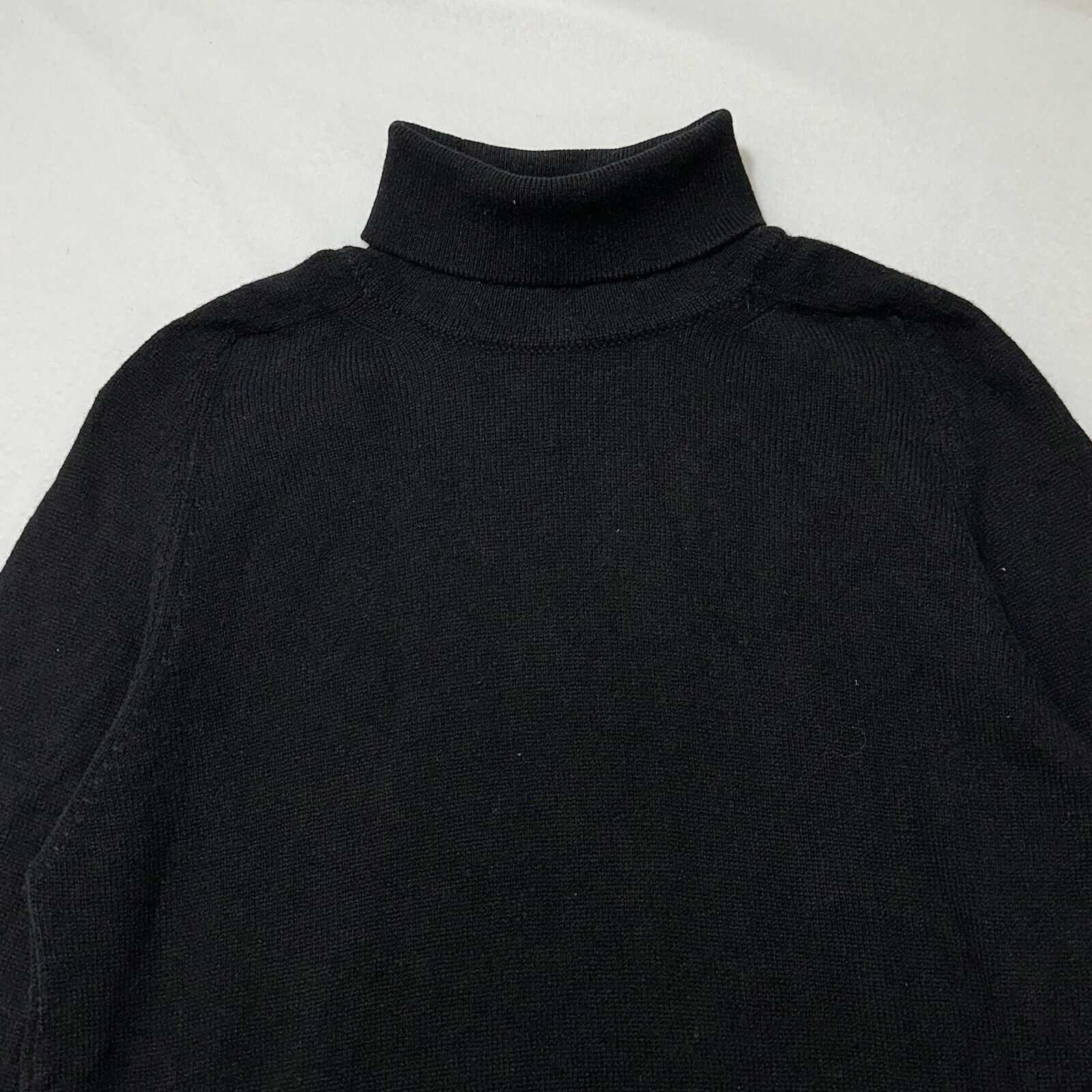 Vintage Vintage Cox Moore Lambswool Small Turtleneck Sweater England Size S / US 4 / IT 40 - 2 Thumbnail
