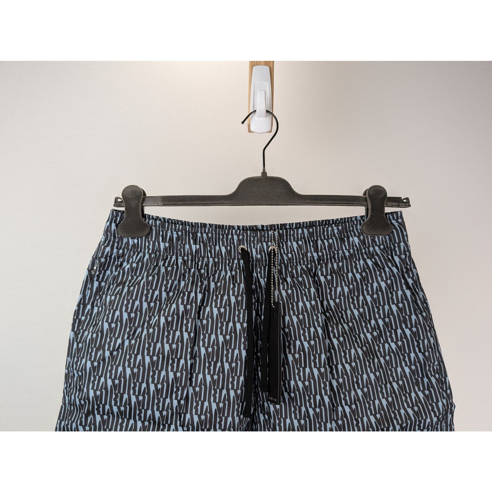 Amiri o1rshd1 Allover Amiri Swim Trunk Swim Shorts in Dusty Blue Size US 32 / EU 48 - 2 Thumbnail
