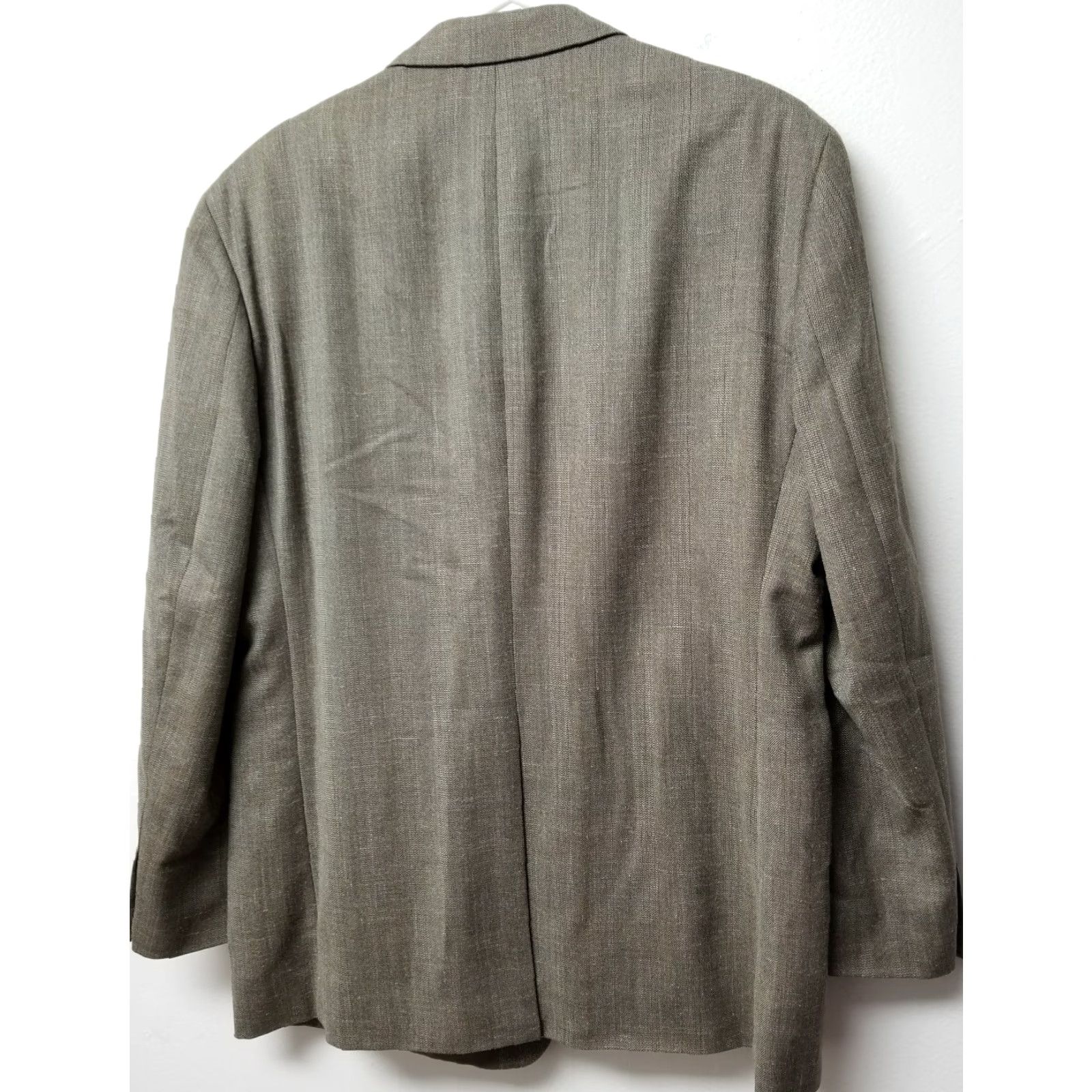 Ralph Lauren Lauren Ralph Lauren Blazer Brown Silk & Wool & Linen Blend Size 44R Size 44R - 5 Thumbnail