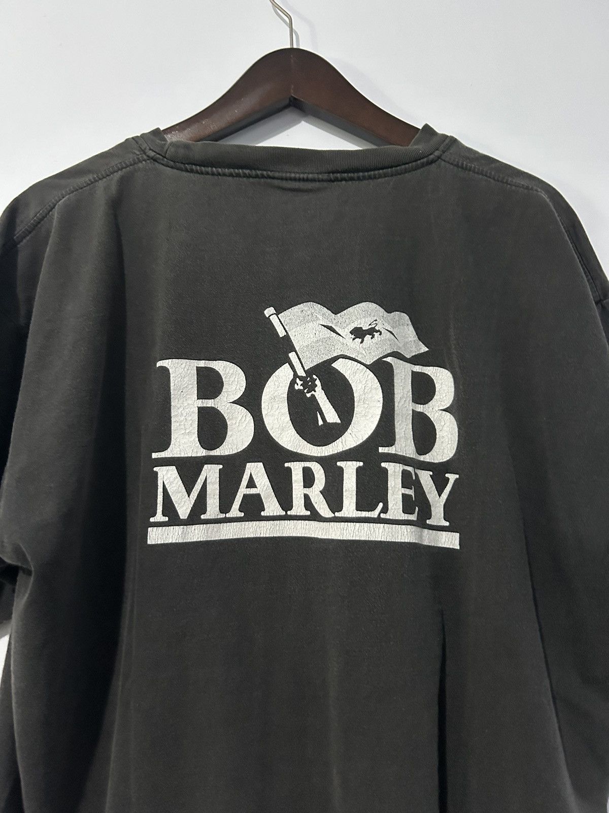Band Tees × Bob Marley × Rap Tees 90s Bob Marley Rap Tees Size US XL / EU 56 / 4 - 5 Thumbnail