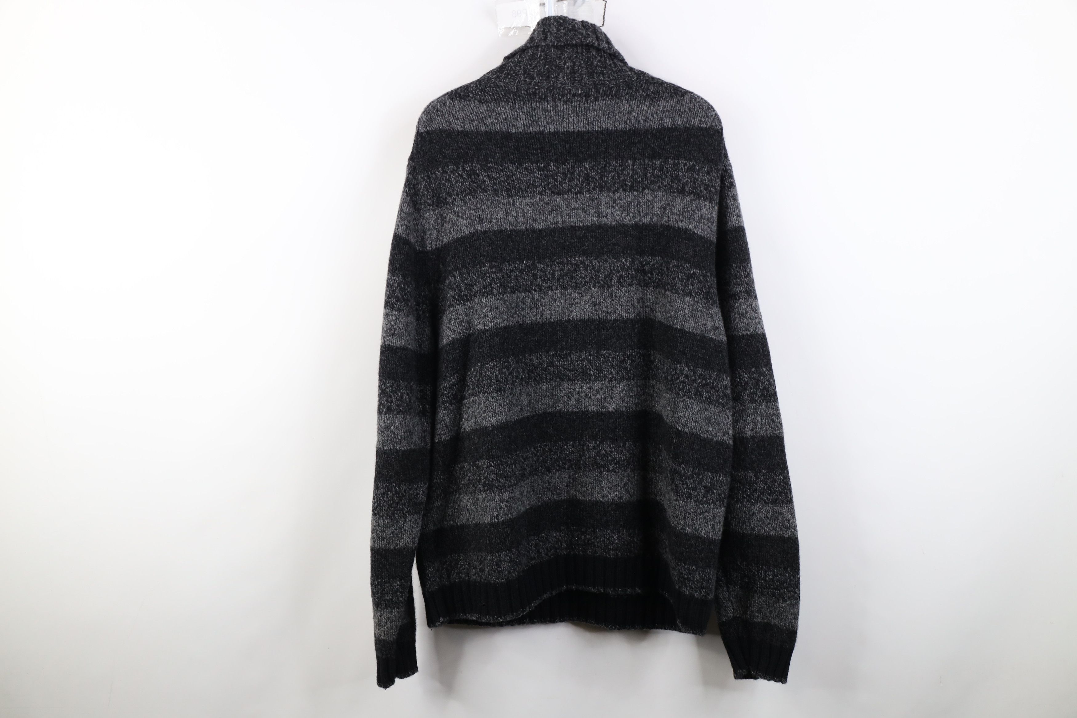 Eddie Bauer Vintage Eddie Bauer Block Lambswool Knit Turtleneck Sweater Size US XL / EU 56 / 4 - 8 Thumbnail