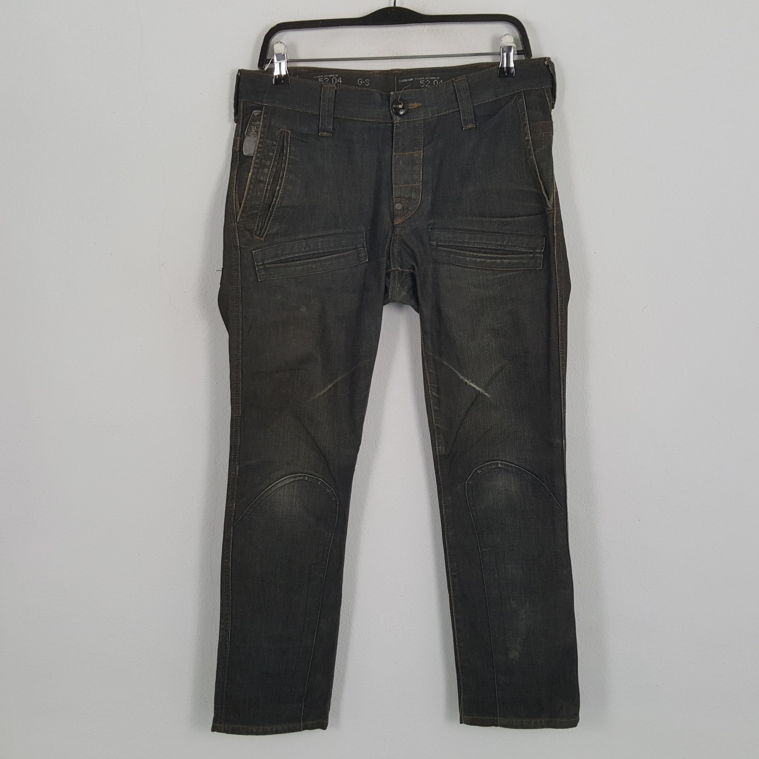 G-Star × Vintage G-STAR RAW Rare Design Fashion Style Jeans Size US 32 / EU 48 - 1 Thumbnail