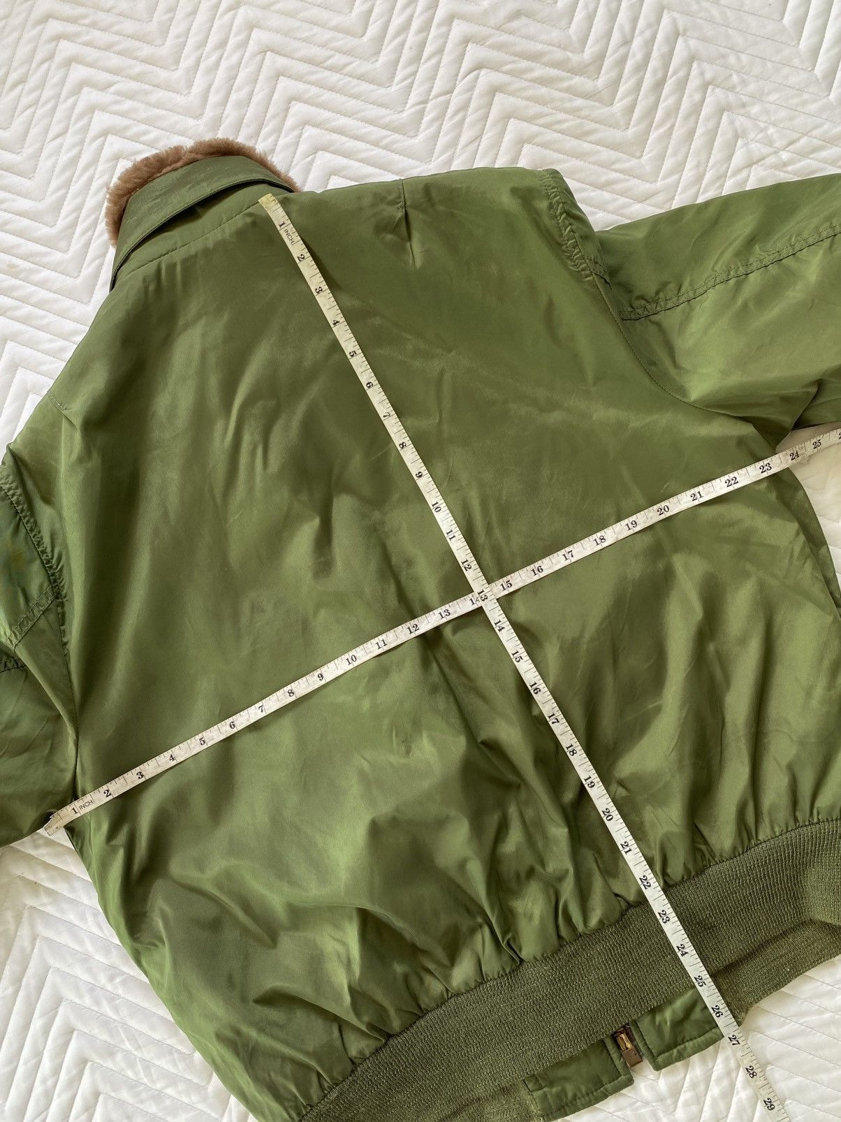 I. Spiewak And Sons Vintage 1980s I. Spiewak & Sons Army Bomber Jacket Size US L / EU 52-54 / 3 - 10 Thumbnail