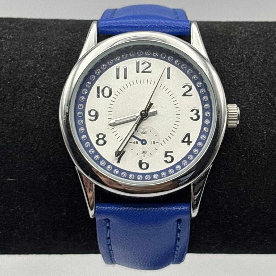 Other Silver & Blue Men's Watch Size ONE SIZE - 1 Thumbnail