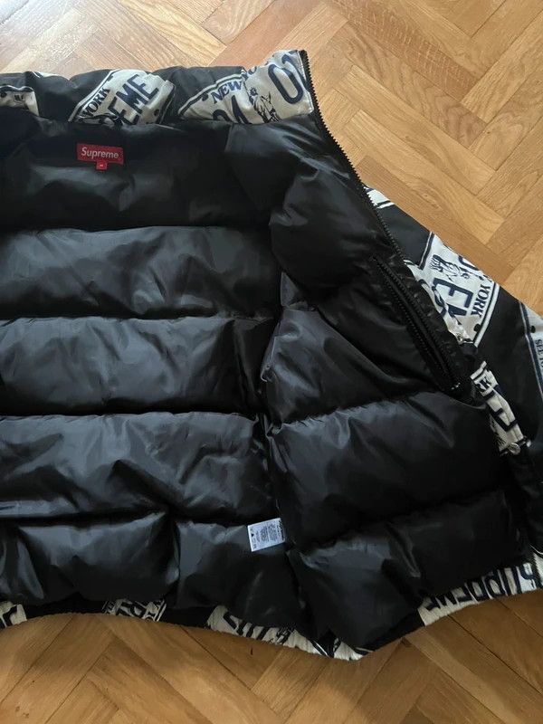 Supreme Supreme “See you in hell” New York Plates Puffer Size US M / EU 48-50 / 2 - 5 Thumbnail