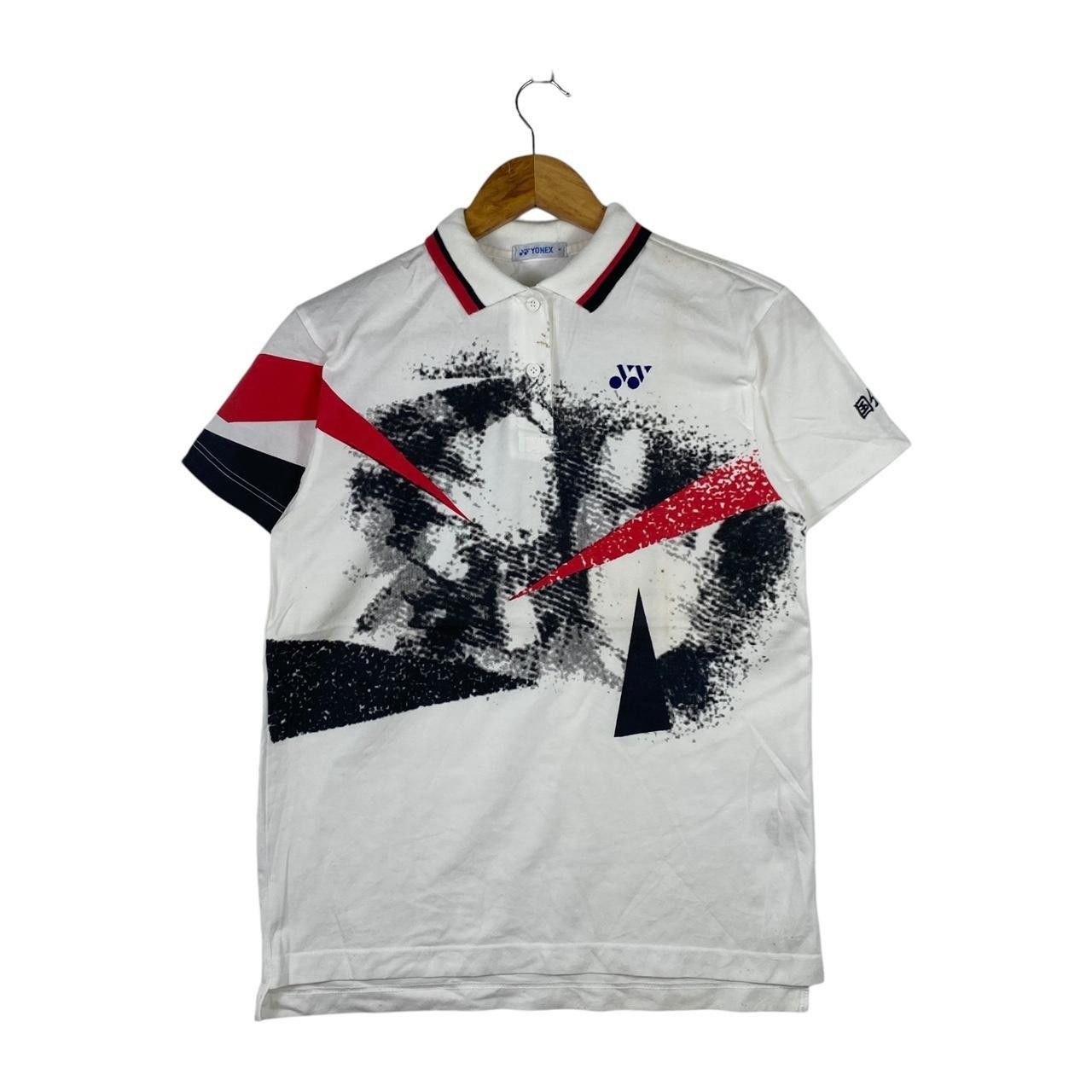 Japanese Brand Vintage ISSEY MIYAKE x YONEX IM Design Studio Tee Shirt Polo Size US M / EU 48-50 / 2 - 1 Thumbnail