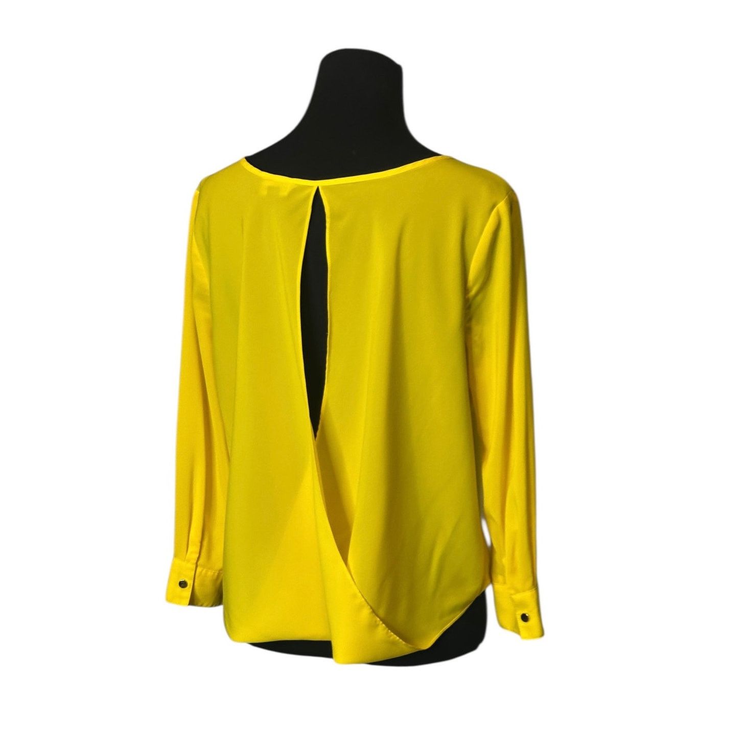 Bebe Bebe yellow vibrant 3/4 sleeves blouse size XS Size XS / US 0-2 / IT 36-38 - 9 Thumbnail