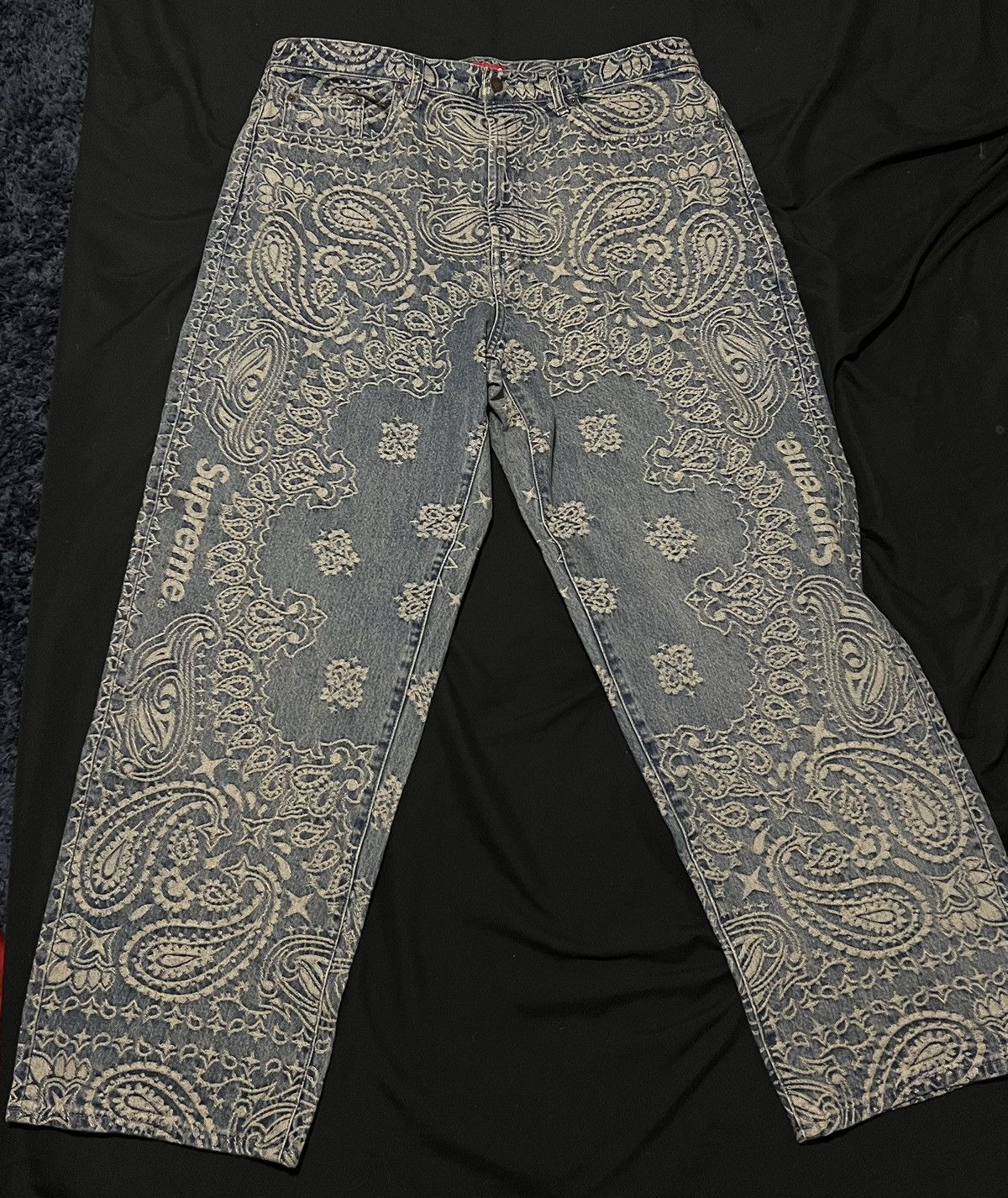 Supreme Supreme Bandana Jeans Size US 36 / EU 52 - 1 Thumbnail