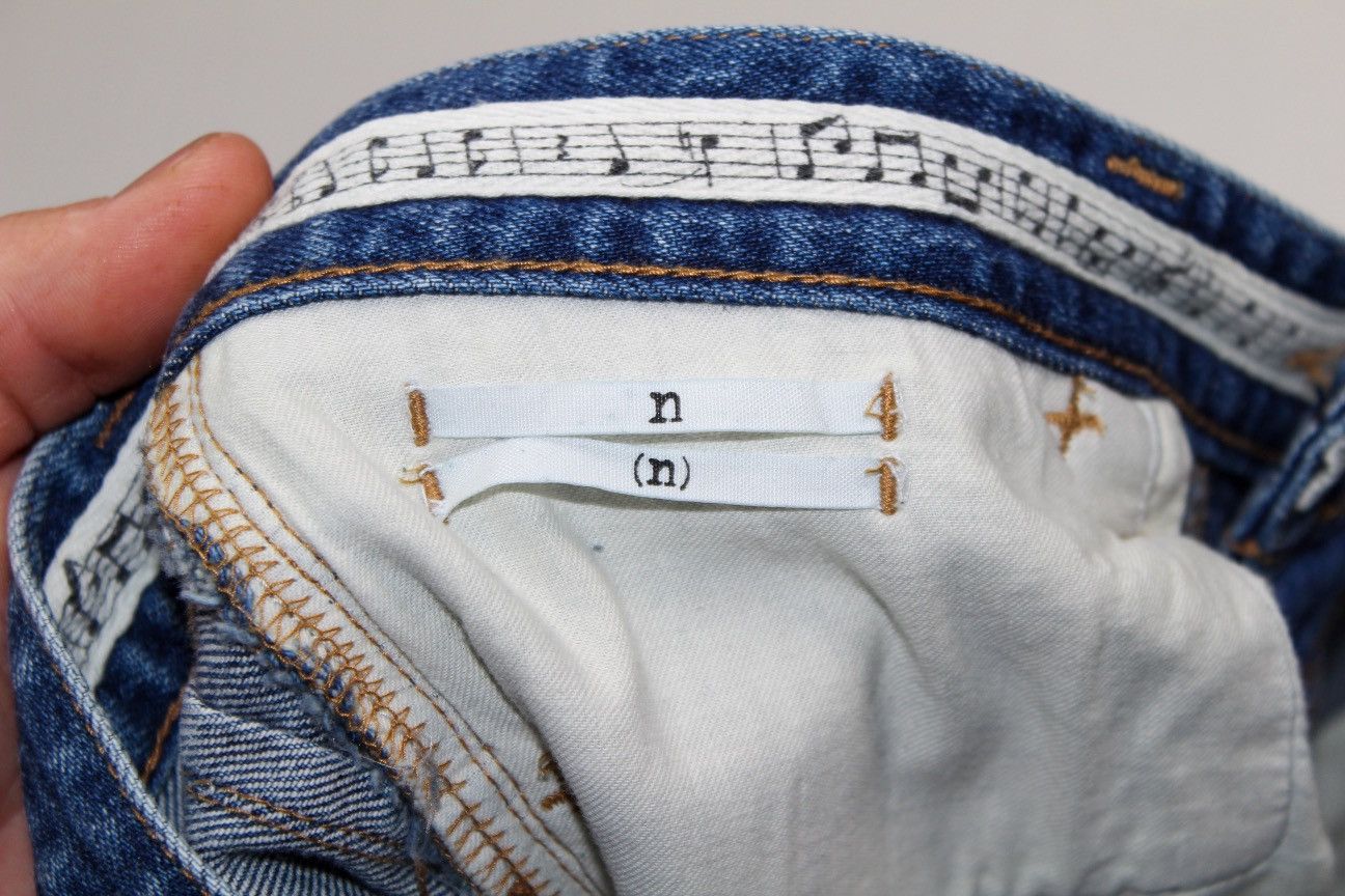 Number (N)ine Damaged Jeans Size US 31 - 4 Thumbnail