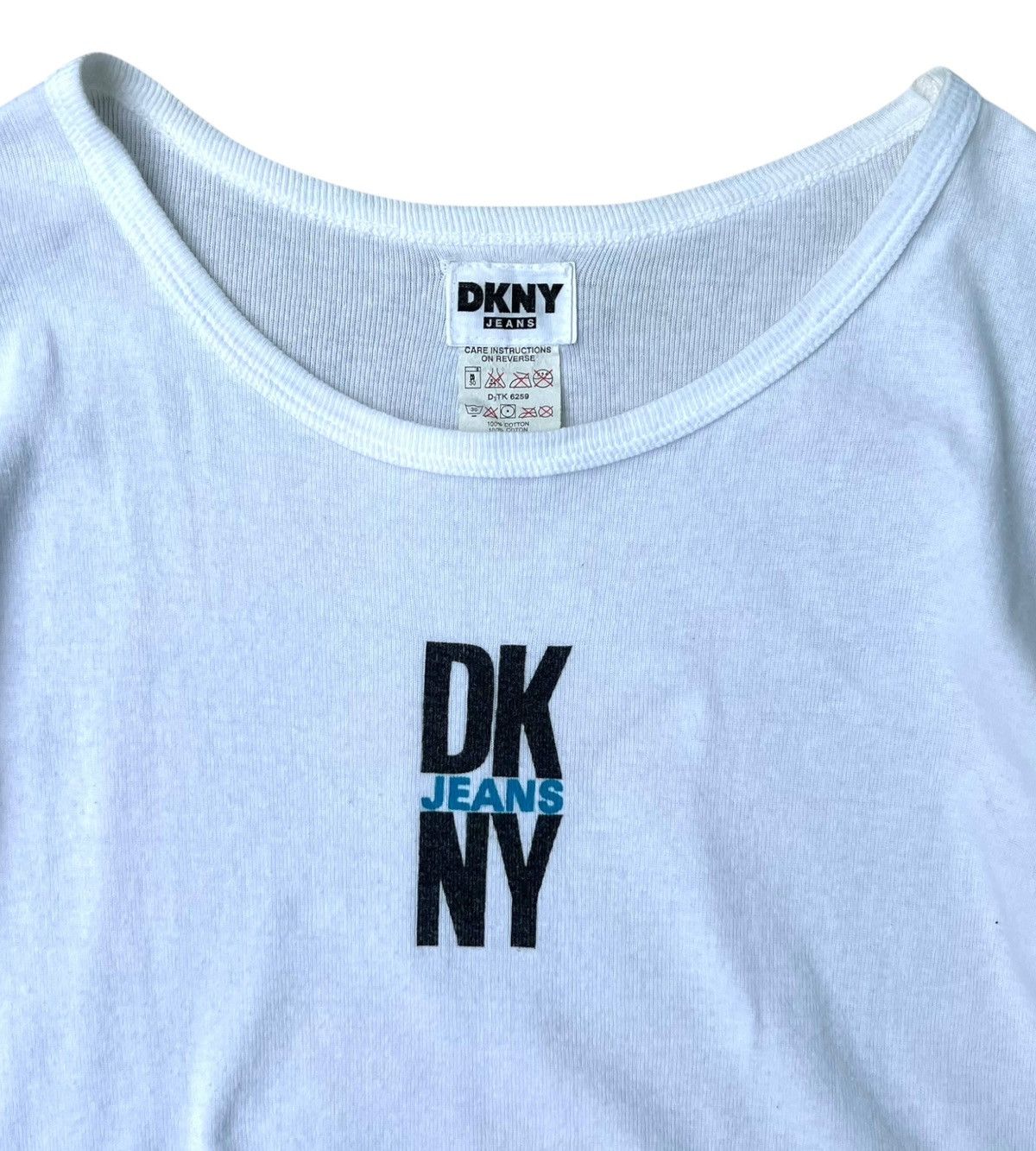 DKNY × Vintage VINTAGE DKNY T-SHIRT Size US L / EU 52-54 / 3 - 3 Thumbnail