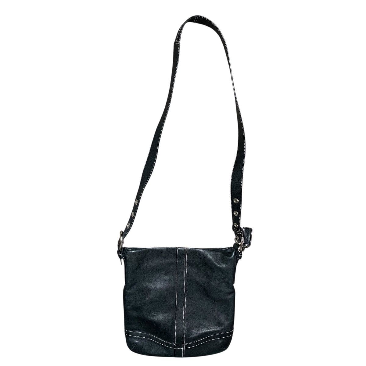 Coach Coach F10938 Soho Slim Y2K Black Leather Crossbody Bag Size ONE SIZE - 1 Thumbnail
