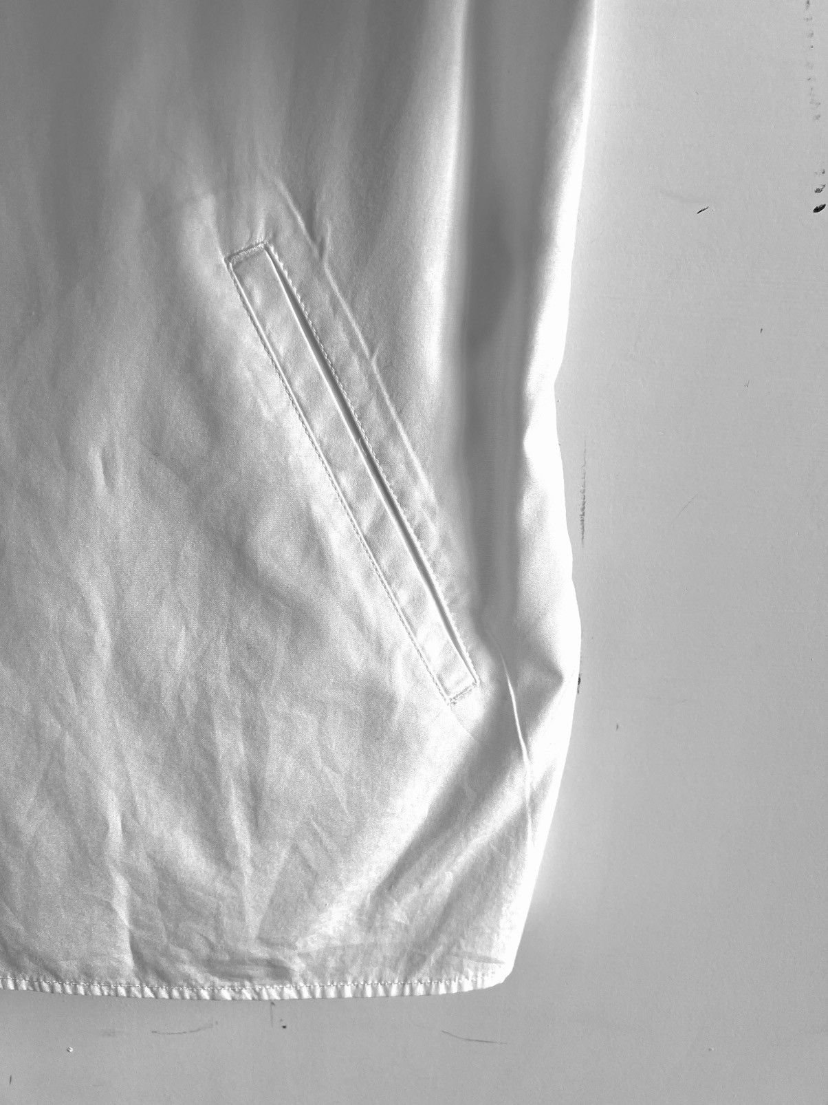 Yohji Yamamoto Yohji Yamamoto Pour Homme - POCKET BLOUSE STAND COLLAR SHIRT Size US M / EU 48-50 / 2 - 4 Thumbnail