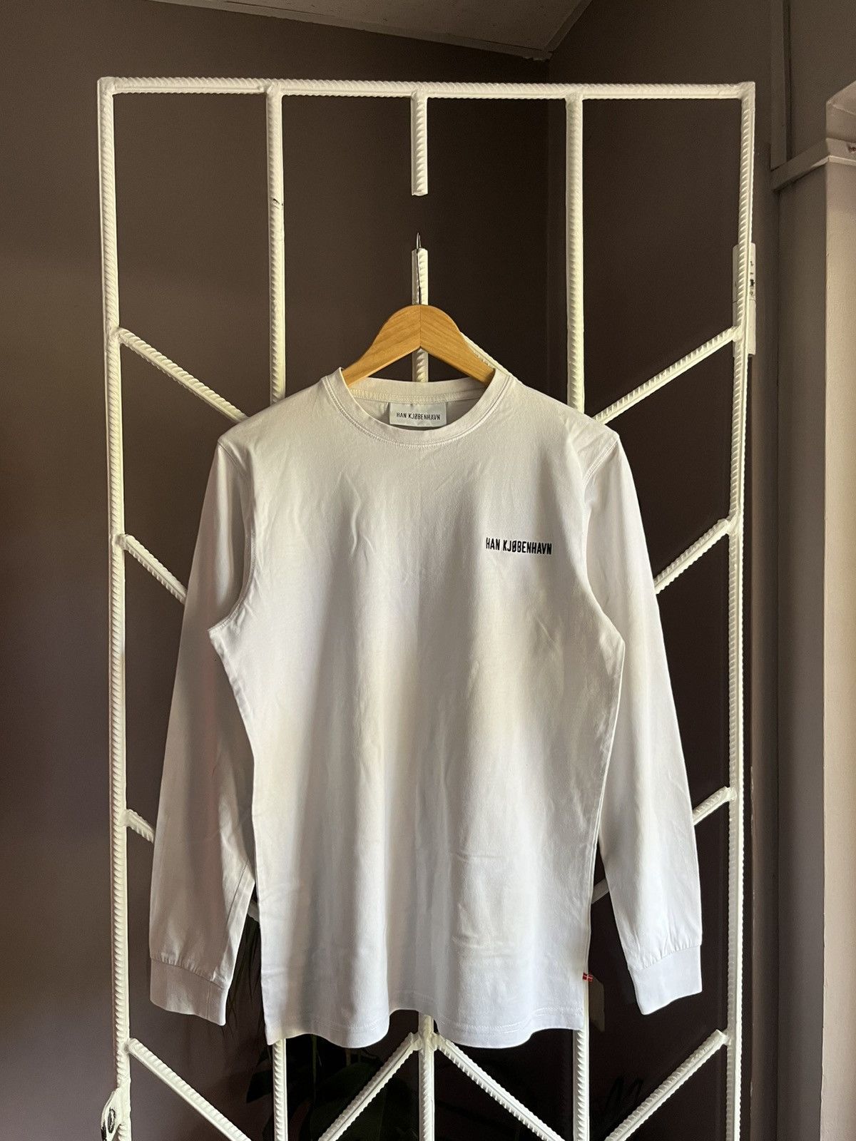 Han Kjobenhavn Han Kjobenhavn White Basic Longsleeve Size US M / EU 48-50 / 2 - 1 Thumbnail
