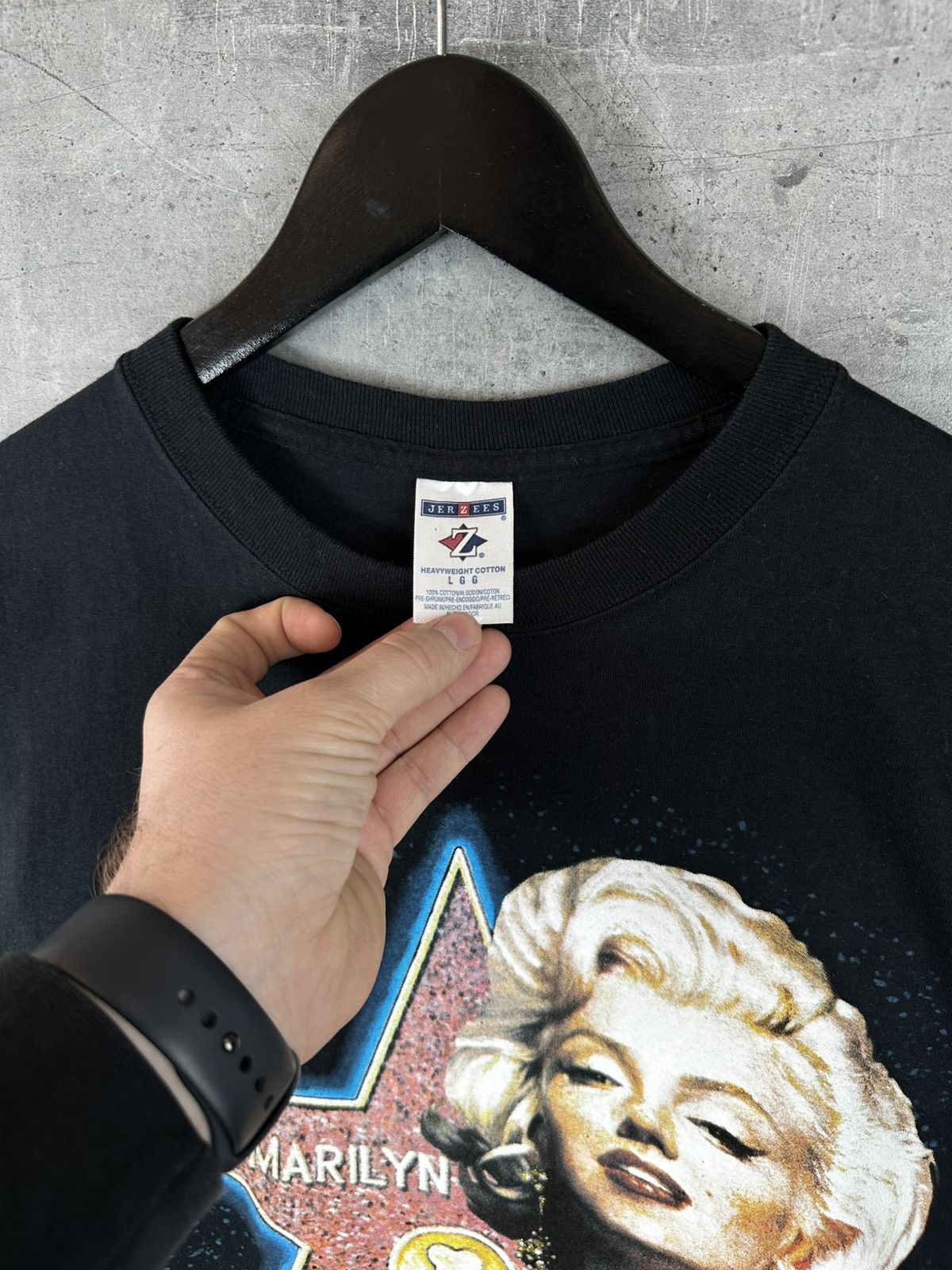 Vintage Vintage Marilyn Monroe T Shirt 2007 Size US L / EU 52-54 / 3 - 2 Thumbnail