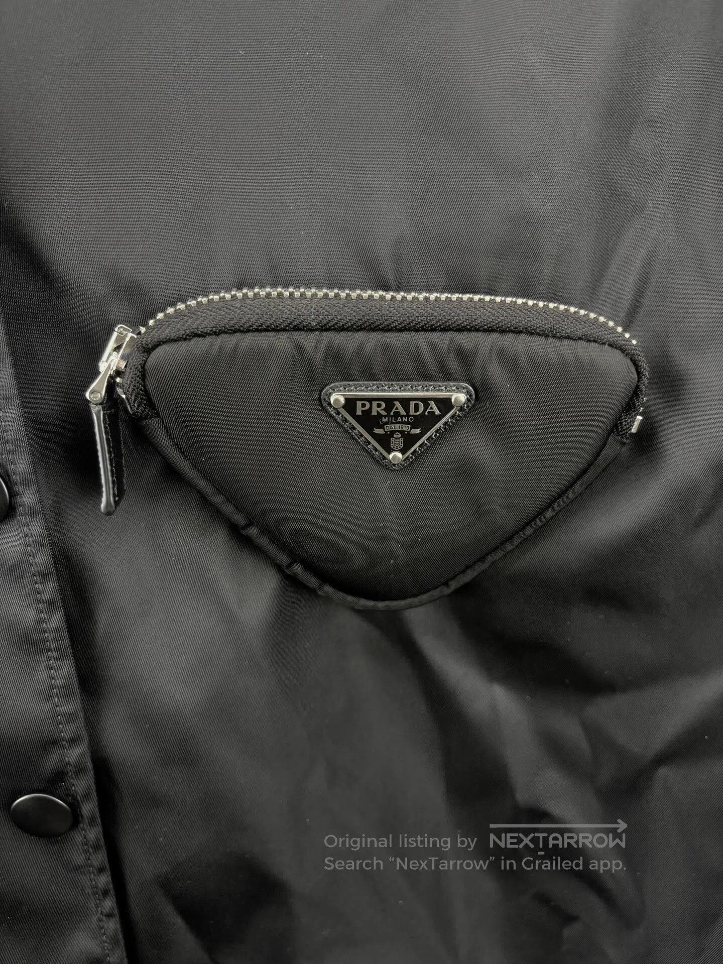 Prada PRADA Nylon Triangle Bag Short. Size XS / US 0-2 / IT 36-38 - 3 Thumbnail