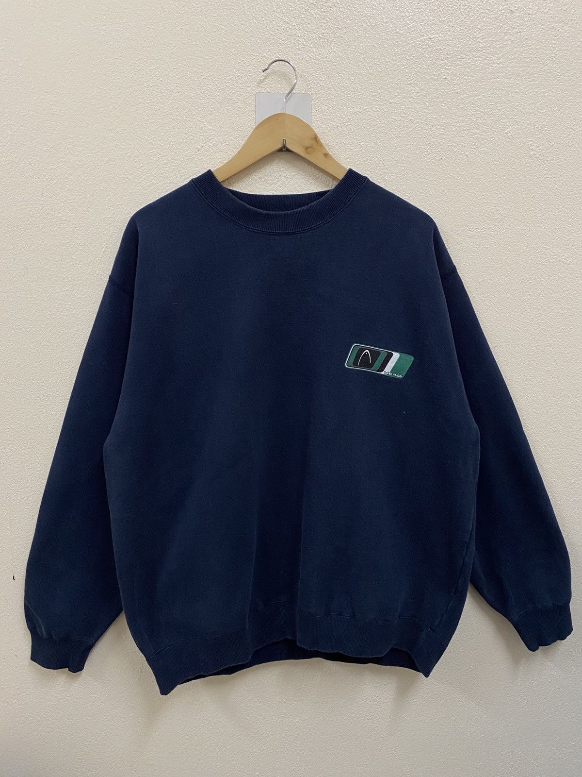 Vintage Vintage Head Big Logo Sweatshirt Size US XL / EU 56 / 4 - 5 Thumbnail