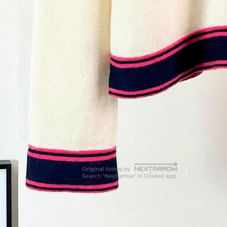 Chanel Chanel 20C beige knitted cardigan coat Size S / US 4 / IT 40 - 4 Thumbnail