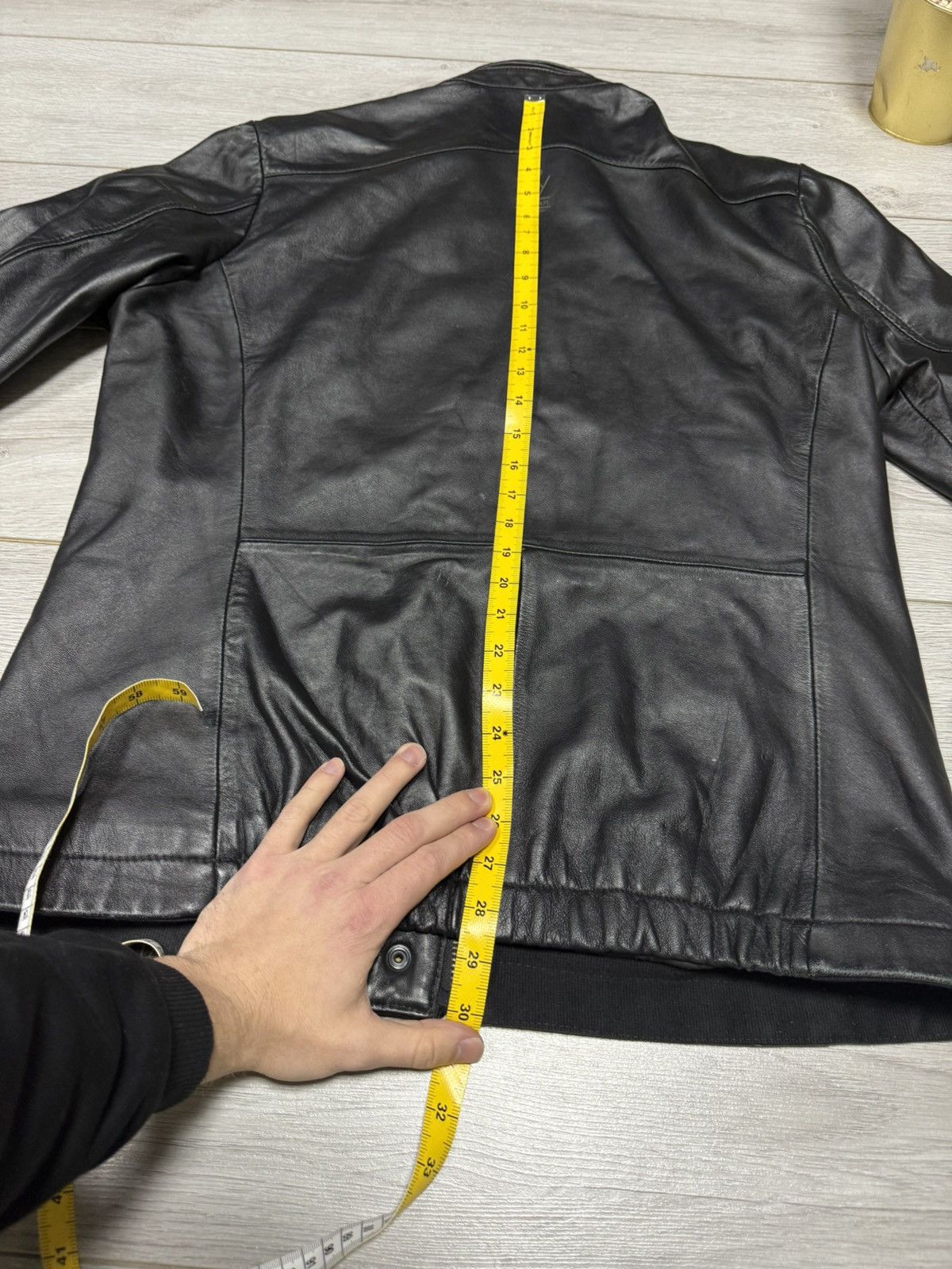 G-Star G stat RAW rare leather dean ryder overshirt zip jacket Size US XL / EU 56 / 4 - 14 Thumbnail