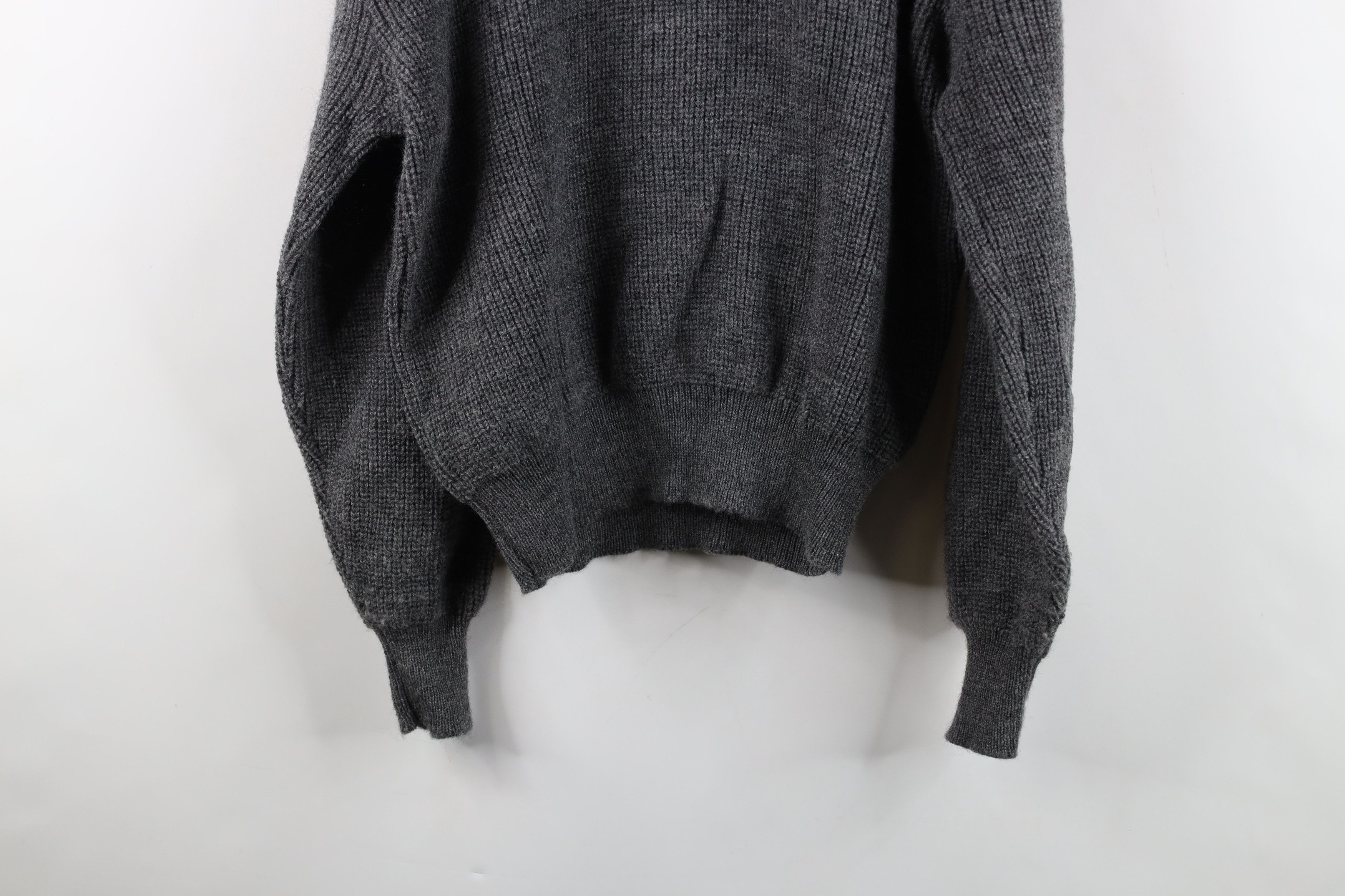 Vintage Vintage 90s Streetwear Ribbed Knit Crewneck Sweater USA Size US XL / EU 56 / 4 - 9 Thumbnail