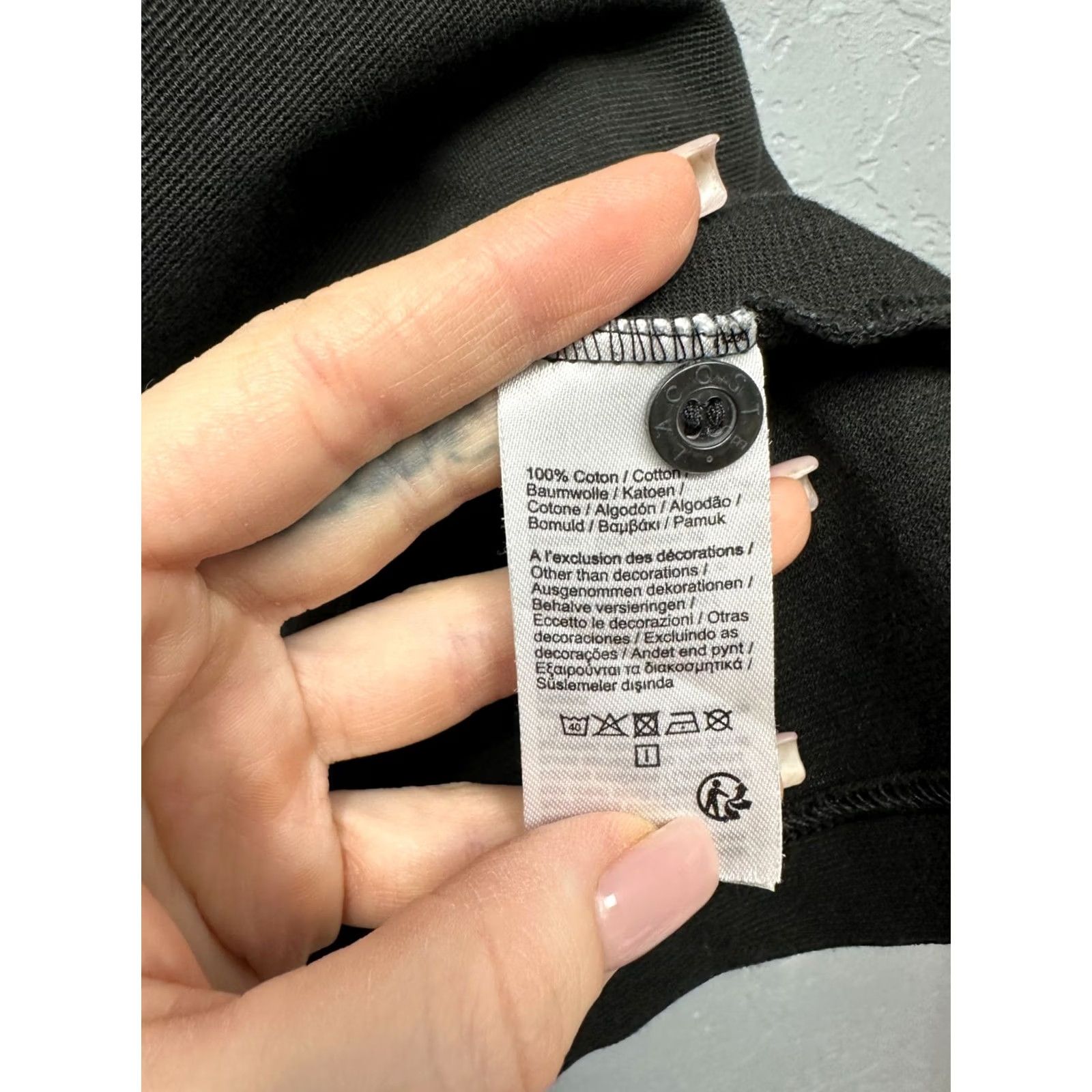 Lacoste Lacoste Sport Mens Polo Shirt M Black Cotton Logo Size US M / EU 48-50 / 2 - 5 Thumbnail