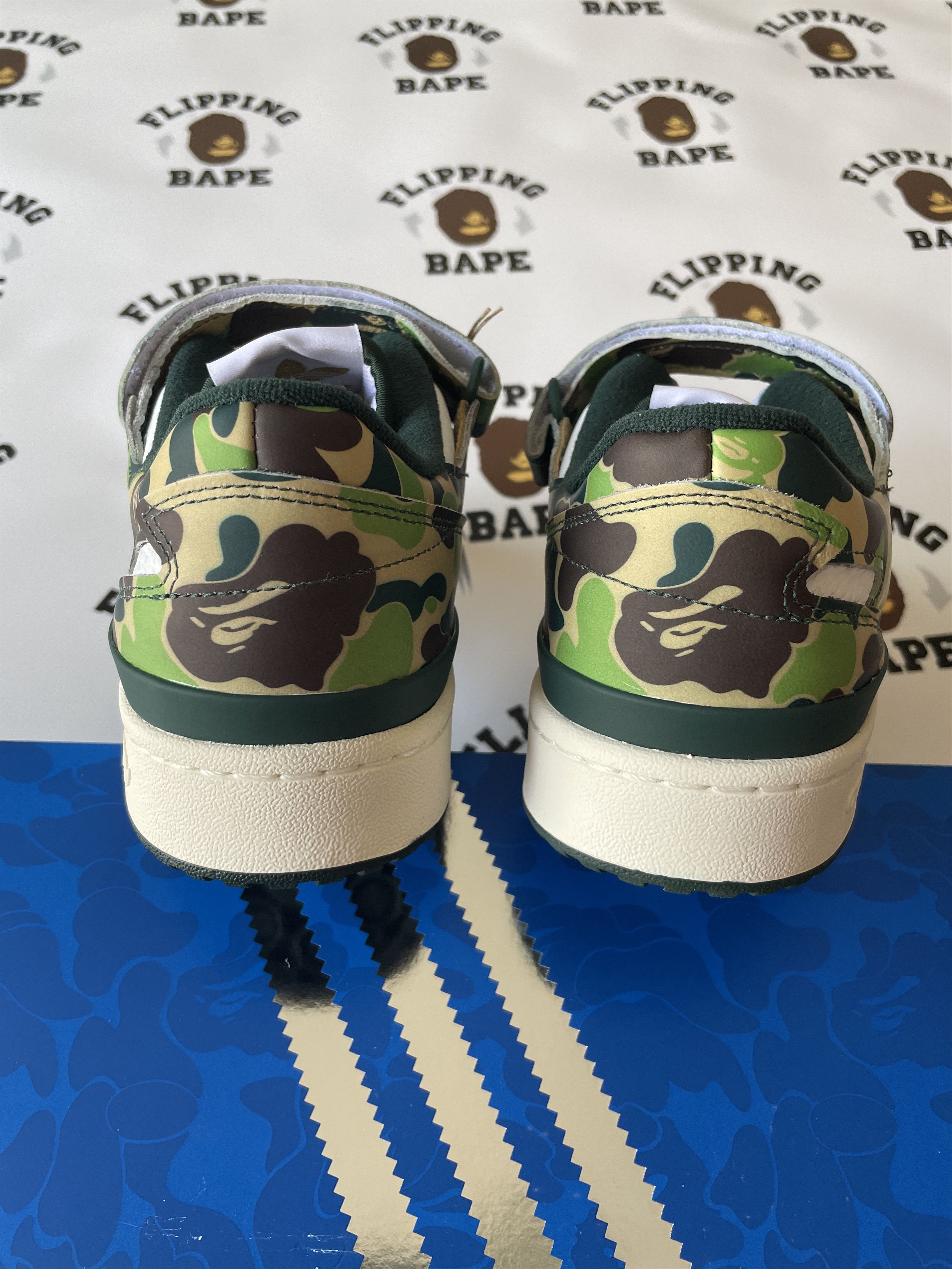 Adidas × Bape ADIDAS FORUM 84 BAPE LOW Size US 8.5 / EU 41-42 - 6 Thumbnail