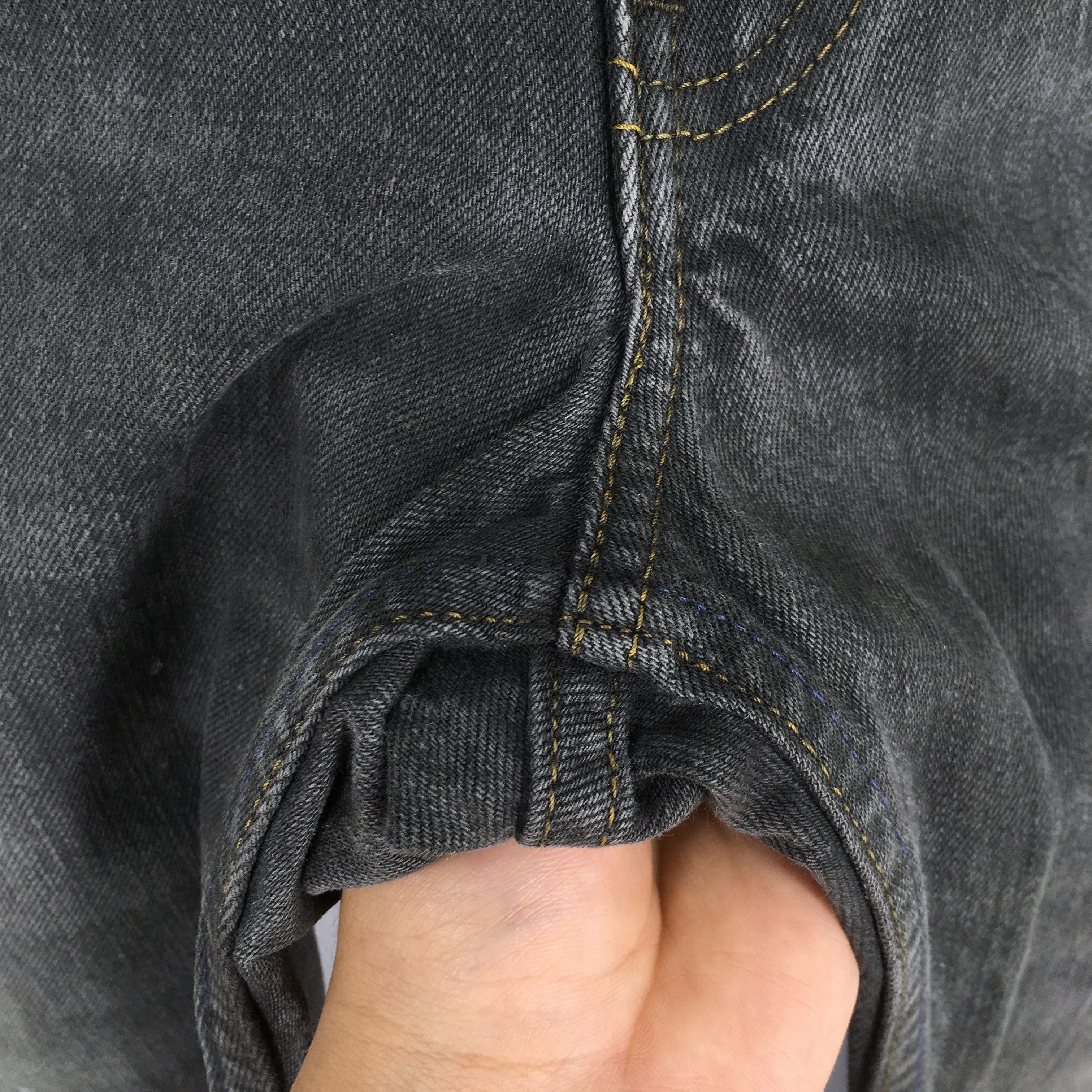 Levi's Size 29x29 Vintage 90s Levi's 505 Faded Black Jeans S1277 Size US 29 - 7 Thumbnail