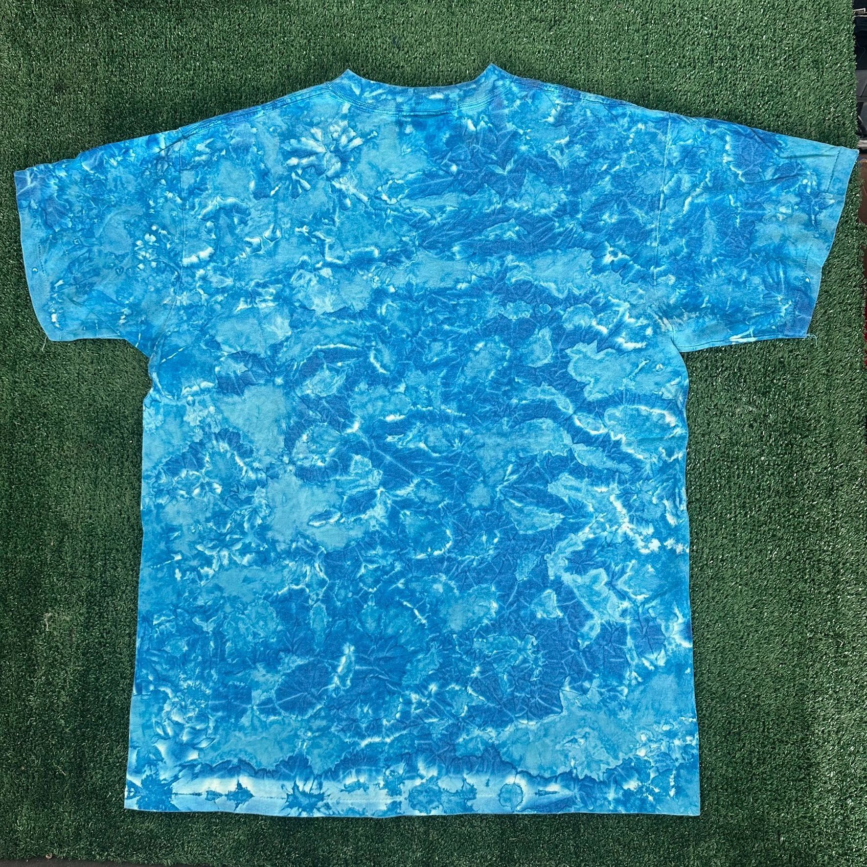 Vintage Vintage 90s Destin Florida T-Shirt Peace Hippie Tie Dye Tee Size US L / EU 52-54 / 3 - 5 Thumbnail