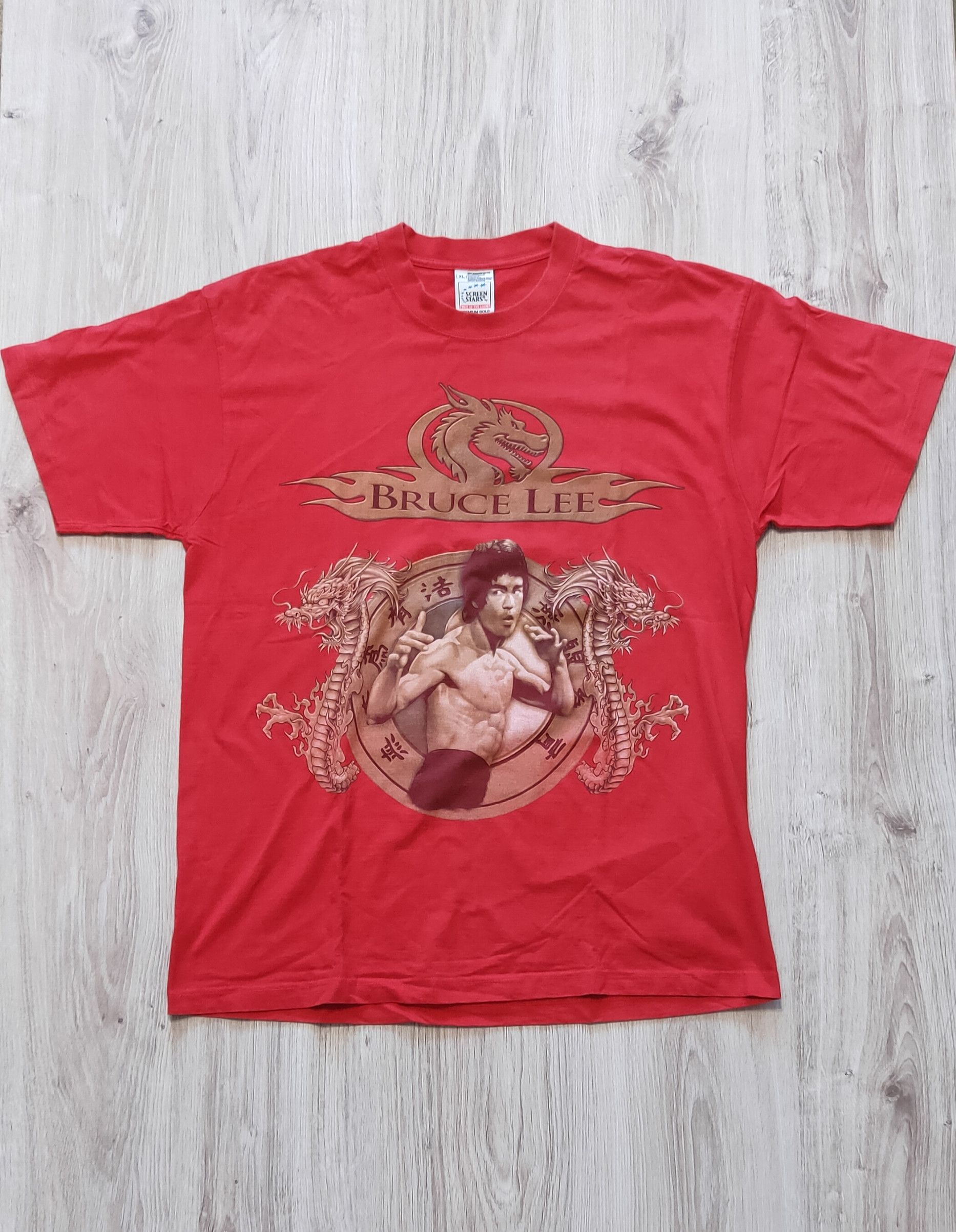 Vintage Bruce Lee Vintage Movie T-shirt Size US XL / EU 56 / 4 - 1 Thumbnail